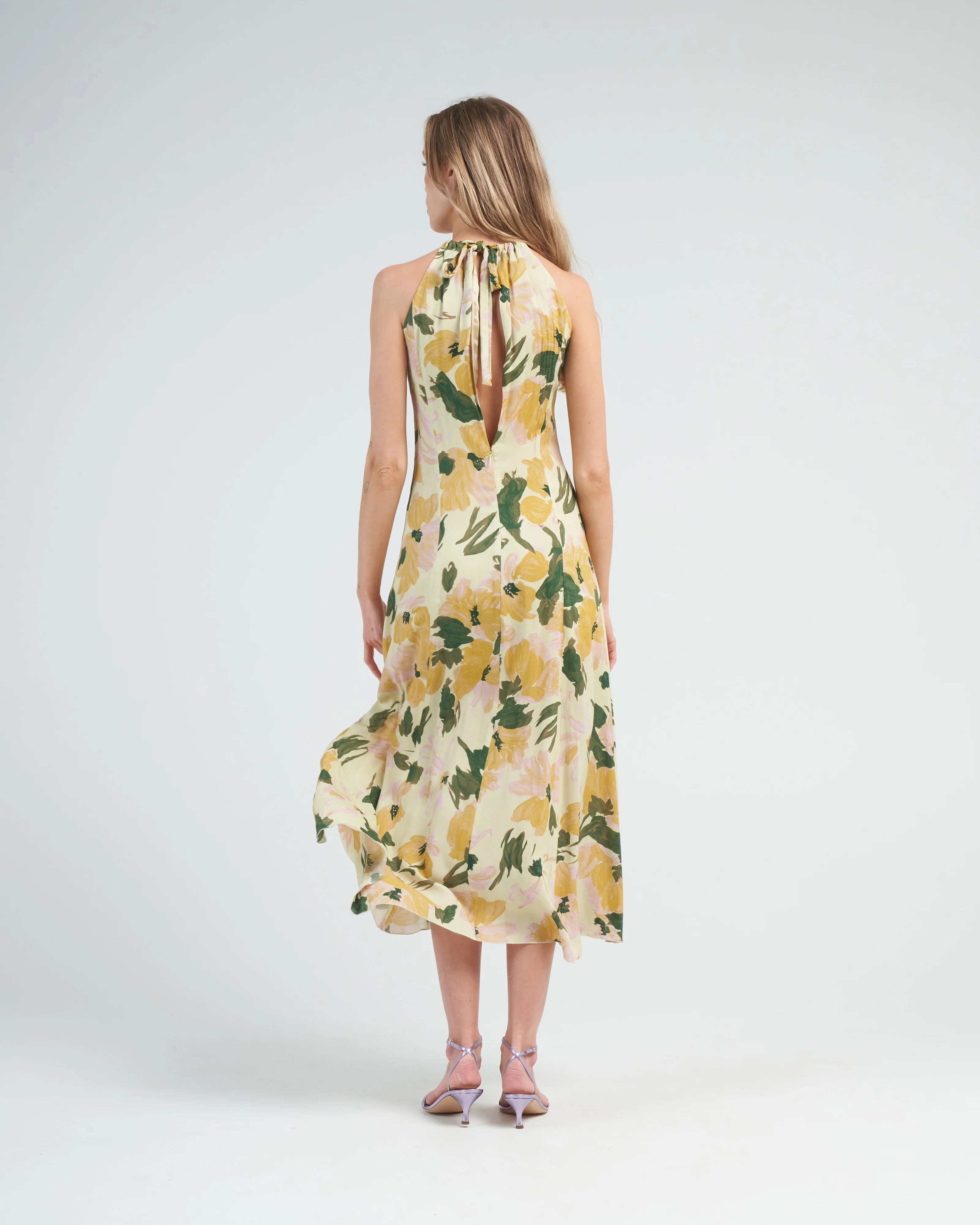 dinamos dress - yellow - Image 4