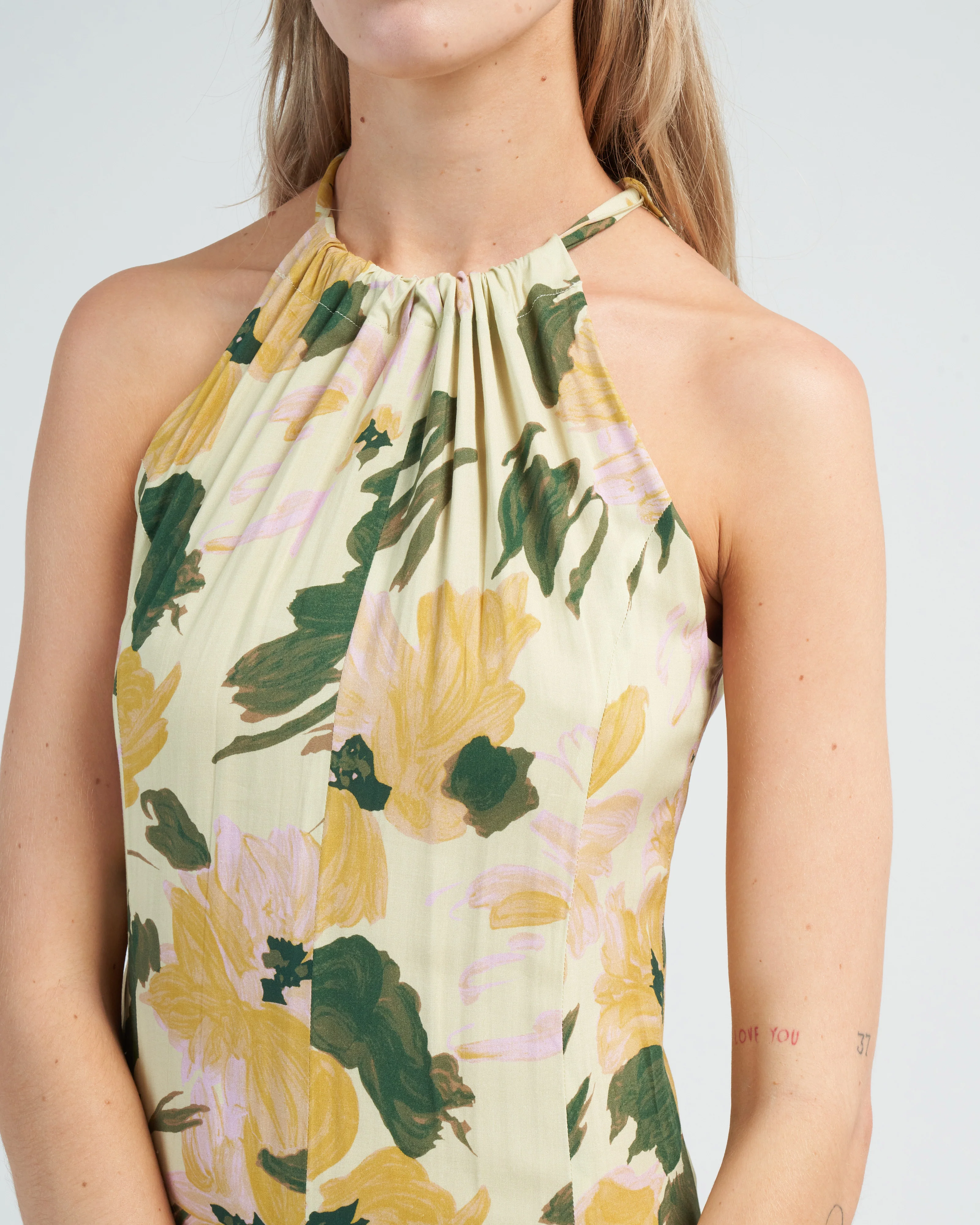 dinamos dress - yellow - Image 5