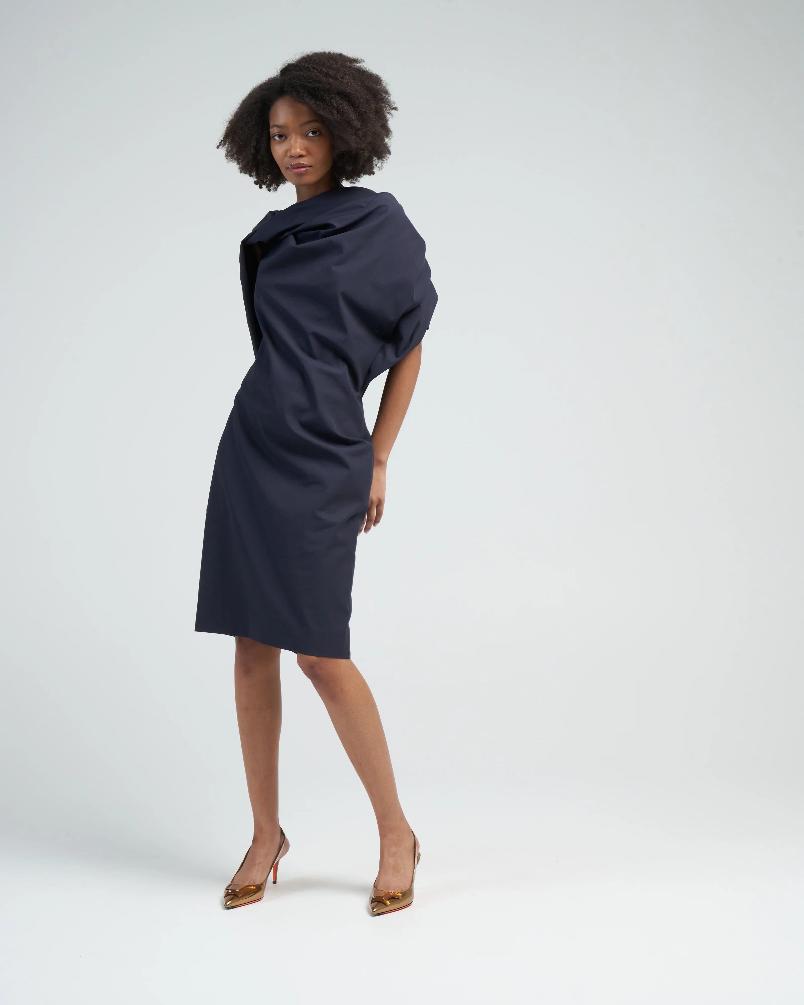 donnie dress - navy - Image 2