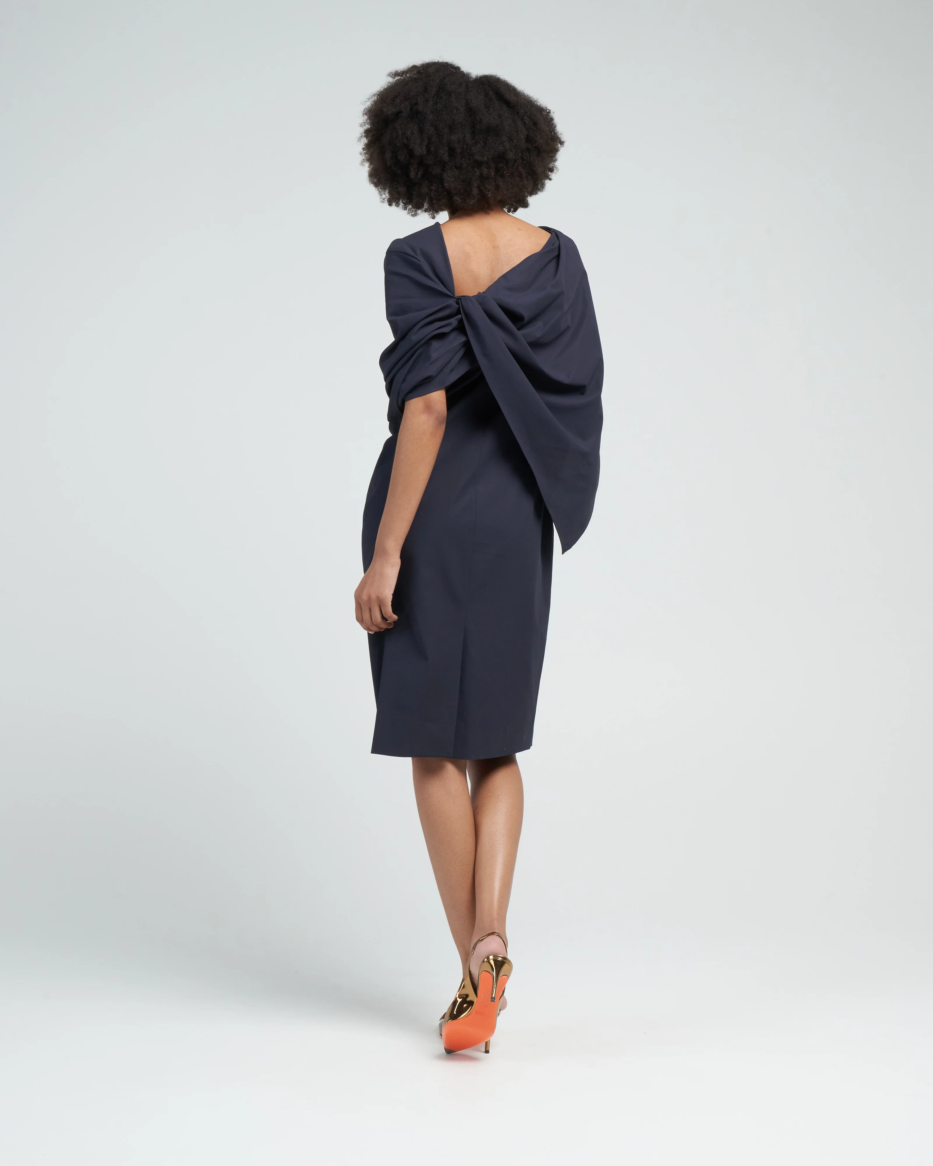 donnie dress - navy - Image 4