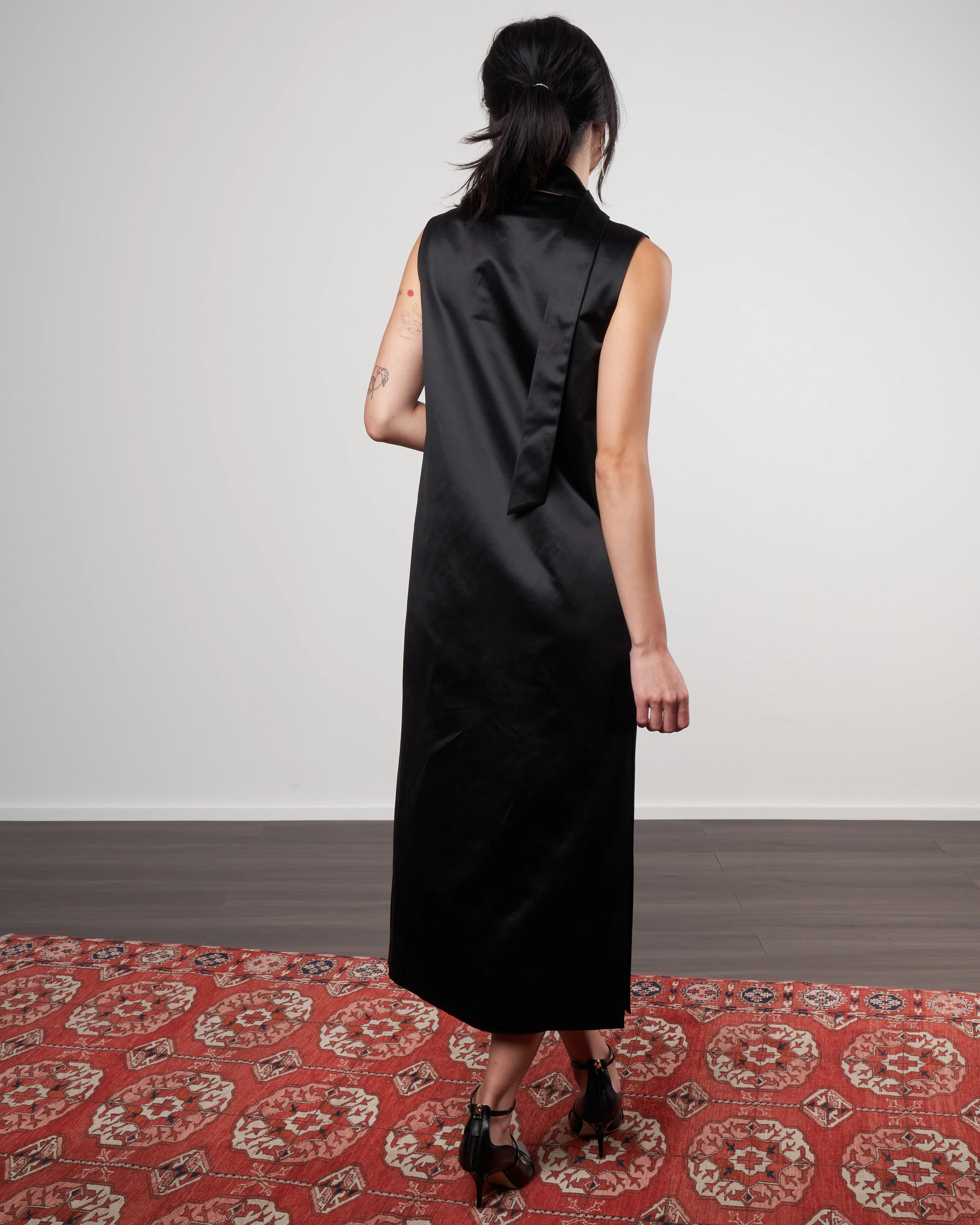 drown long dress - black 900 - Image 3