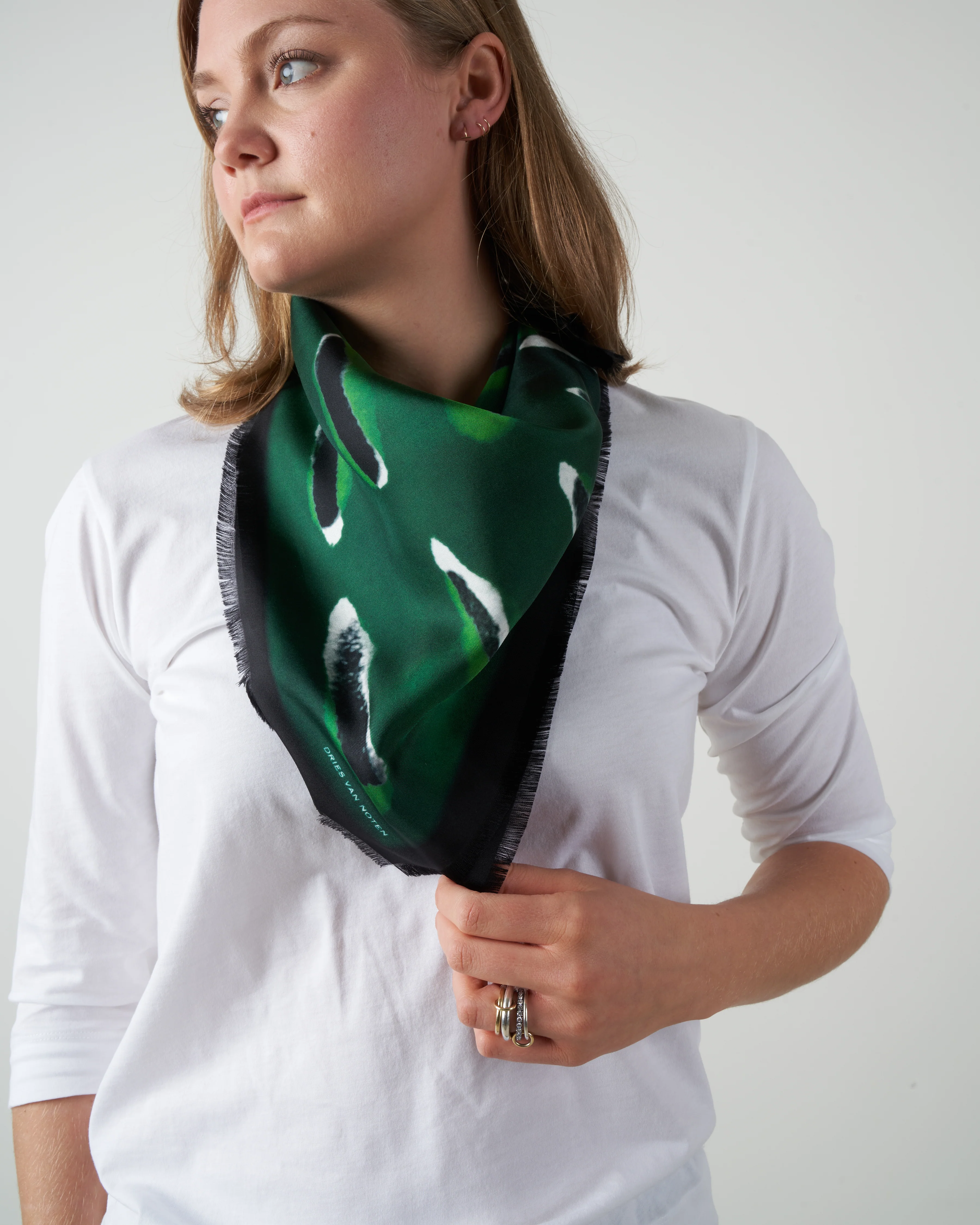 flicka scarf - green - Image 4