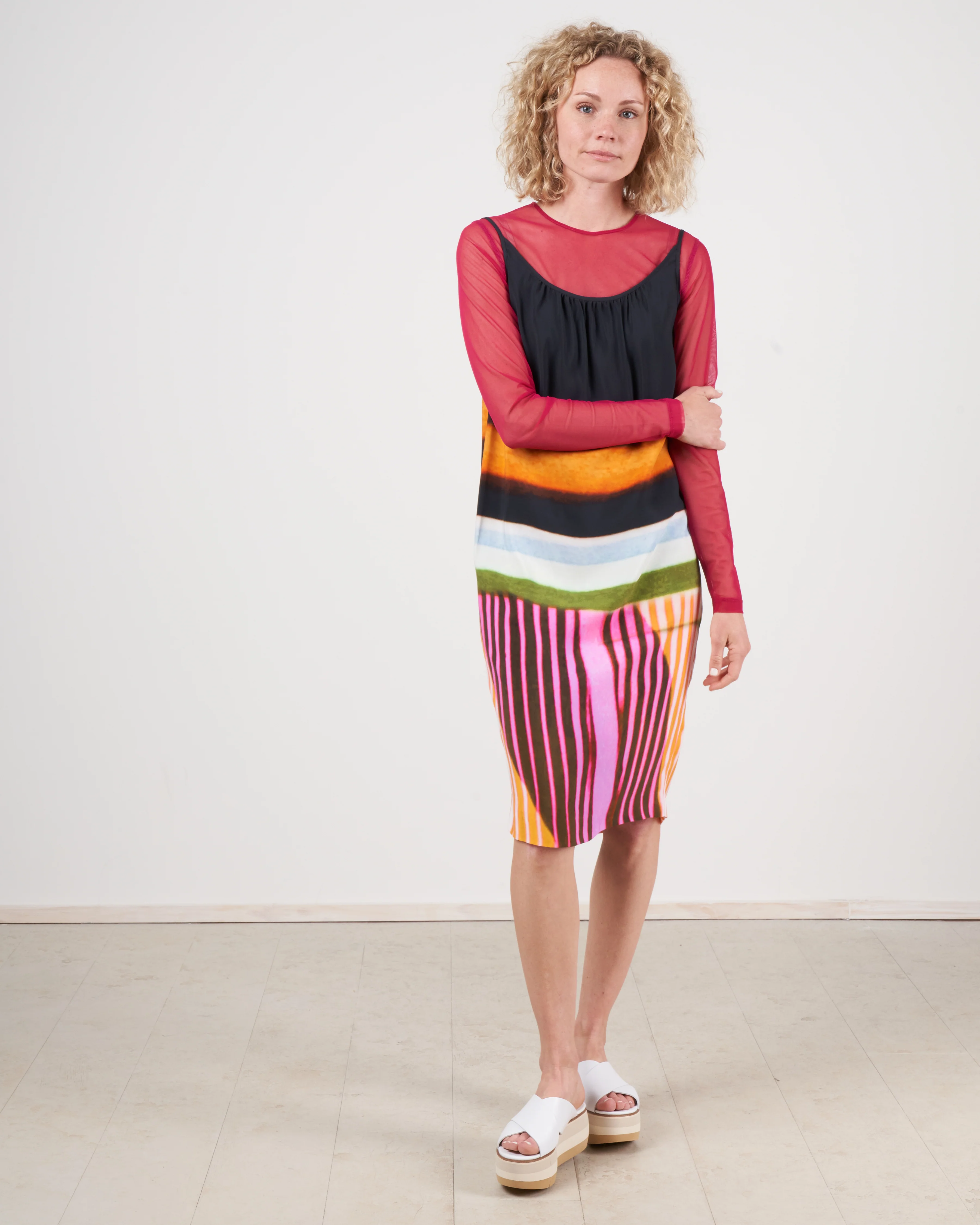 haste jersey top - fuchsia 304 - Image 2