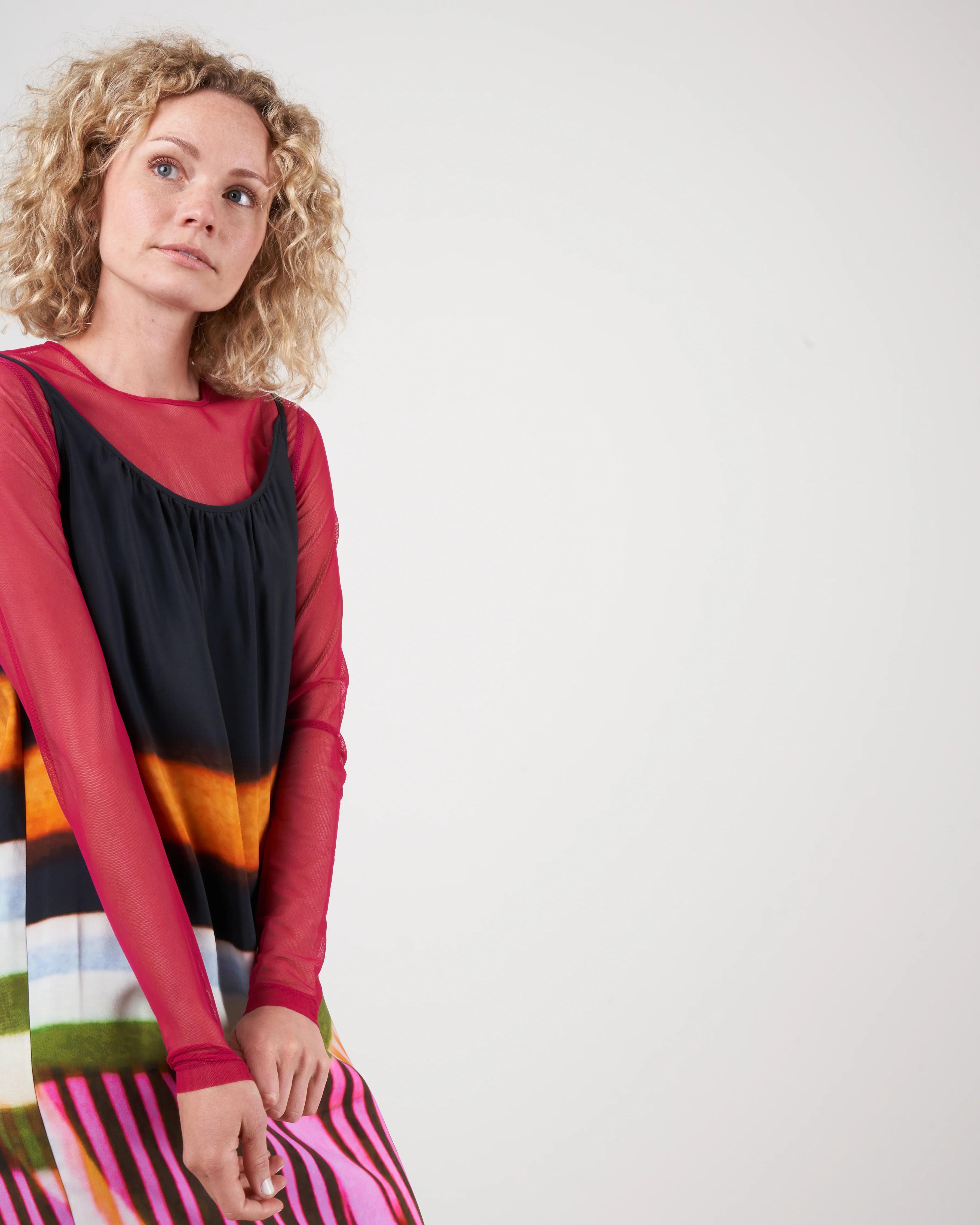 haste jersey top - fuchsia 304 - Image 3