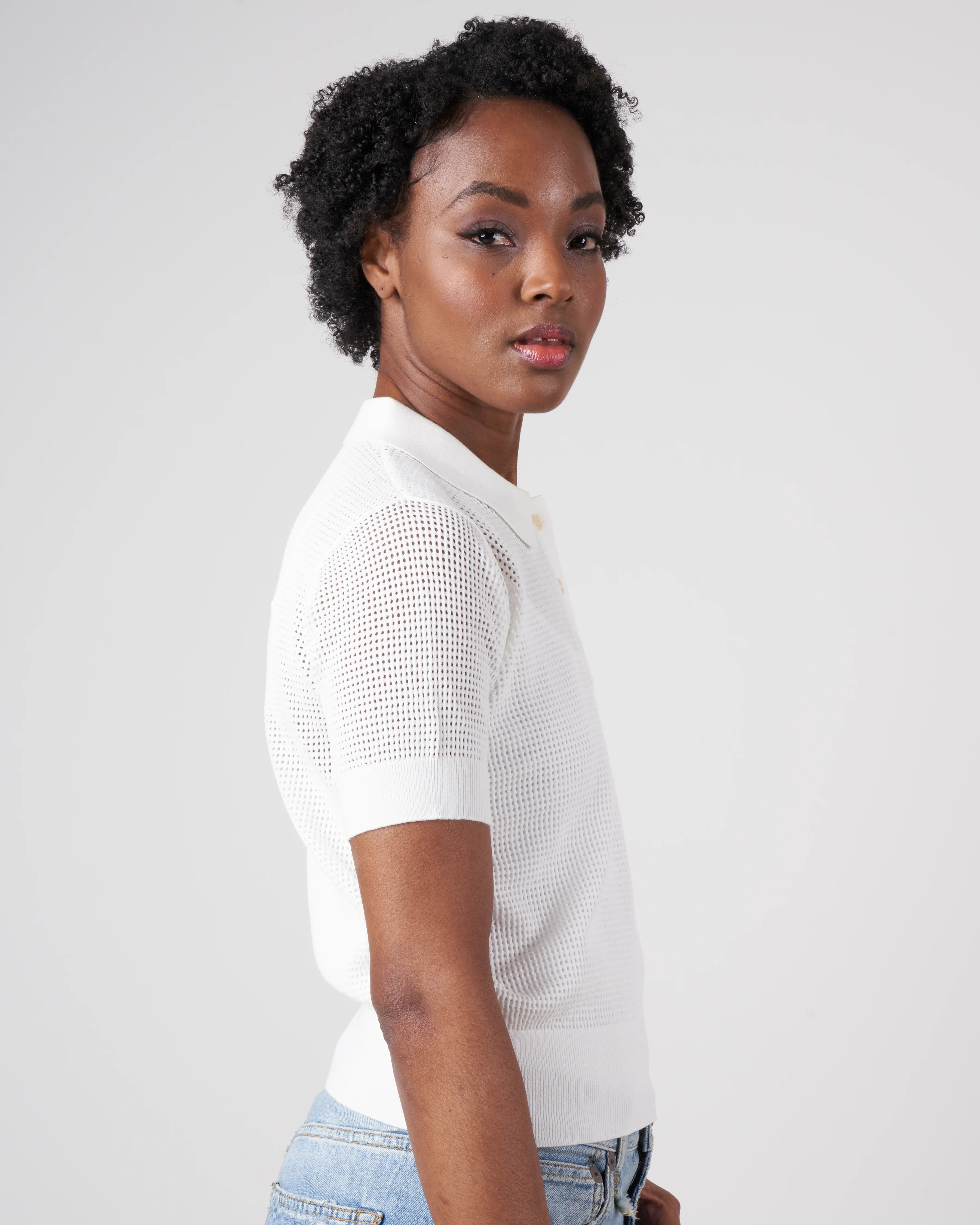 nandu polo - white - Image 2