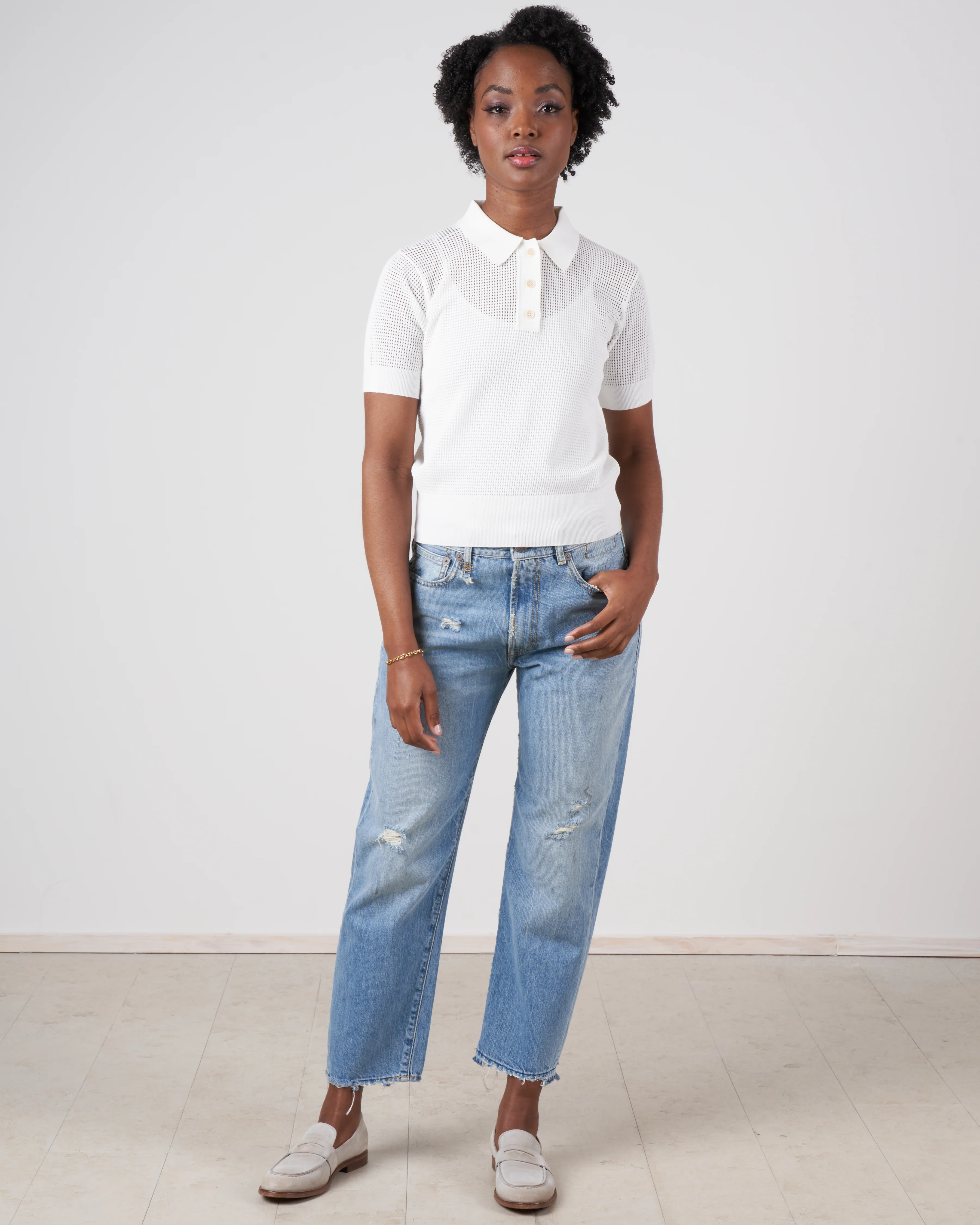 nandu polo - white - Image 5