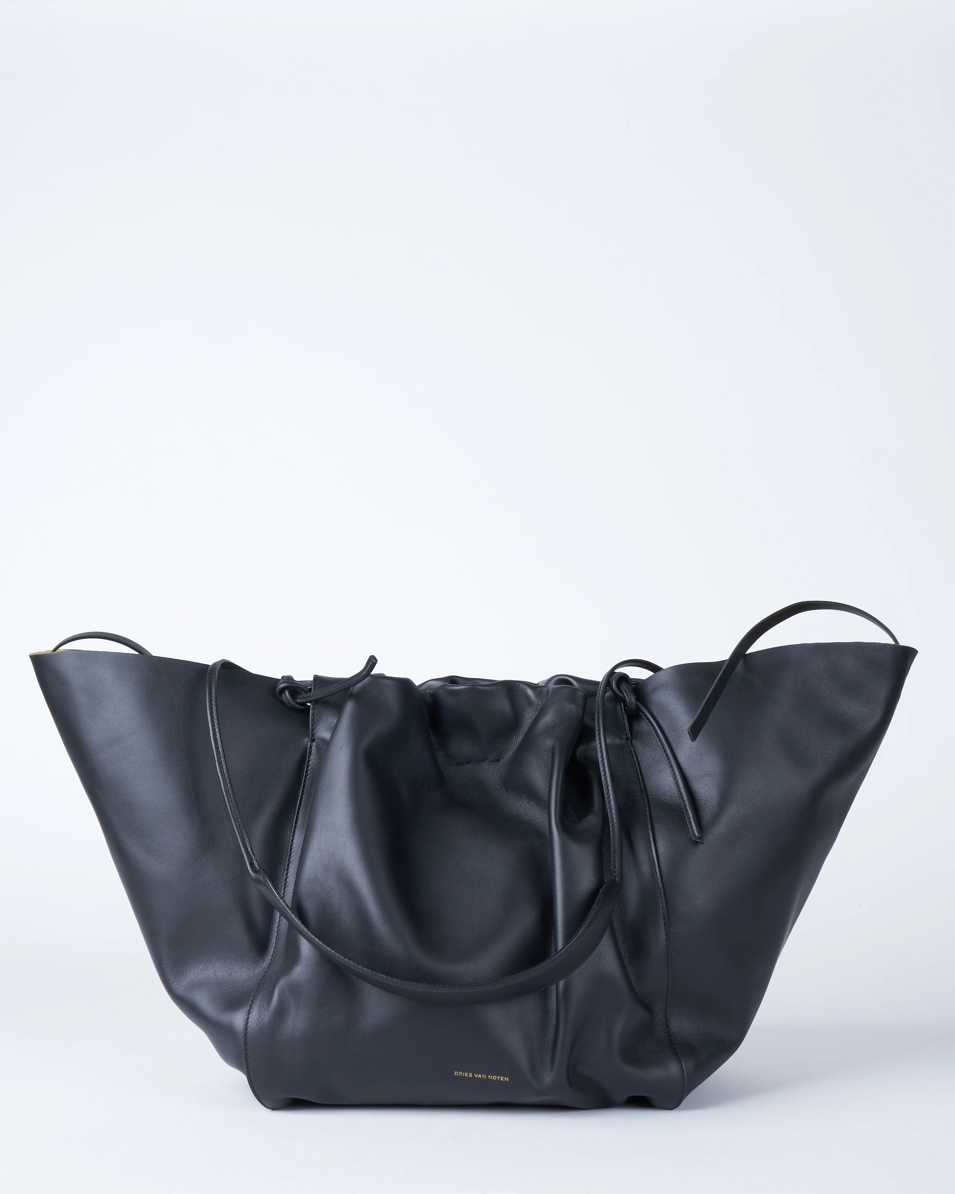 nylon tote bag - black - Image 2