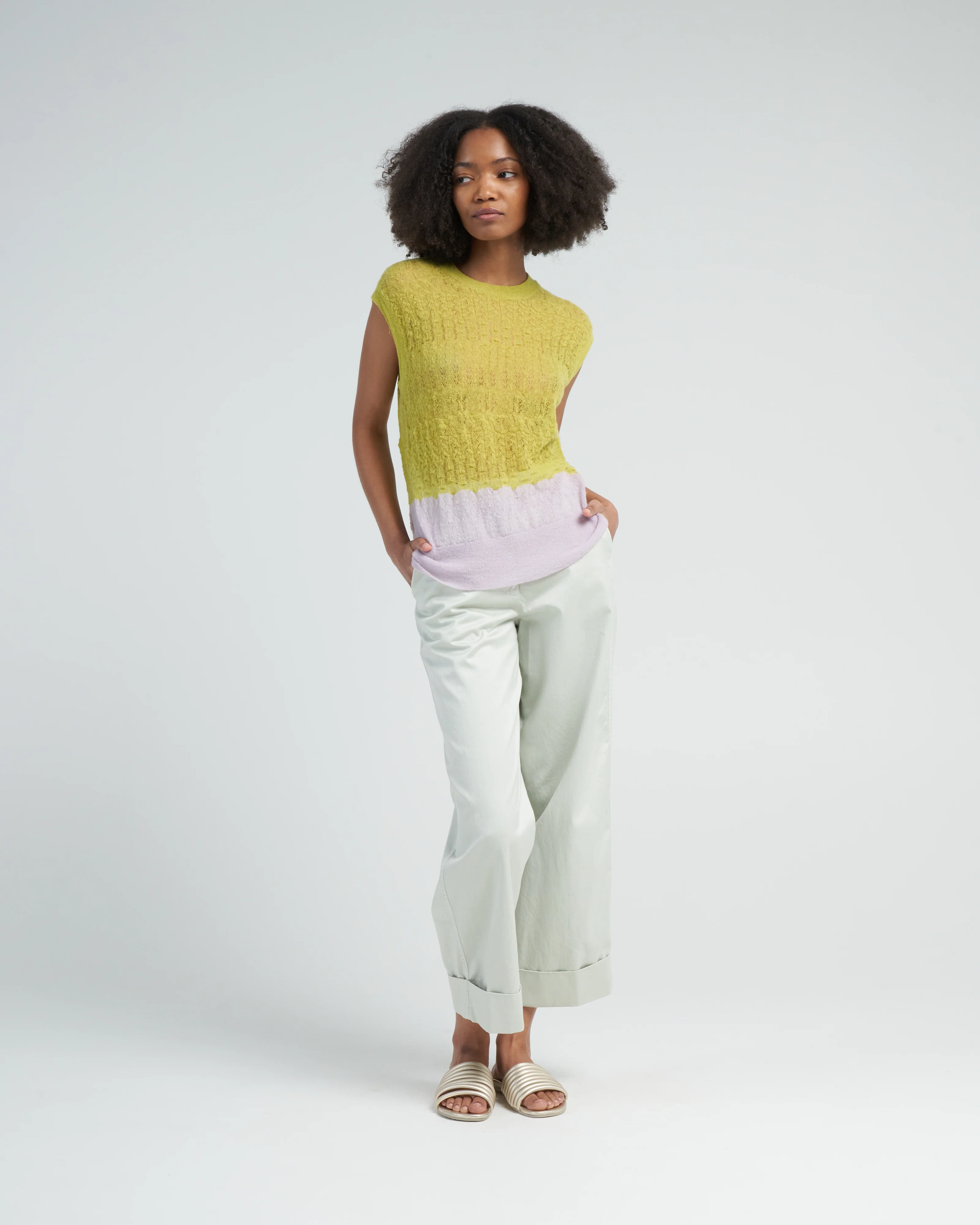 pakora bis pants - light green - Image 2