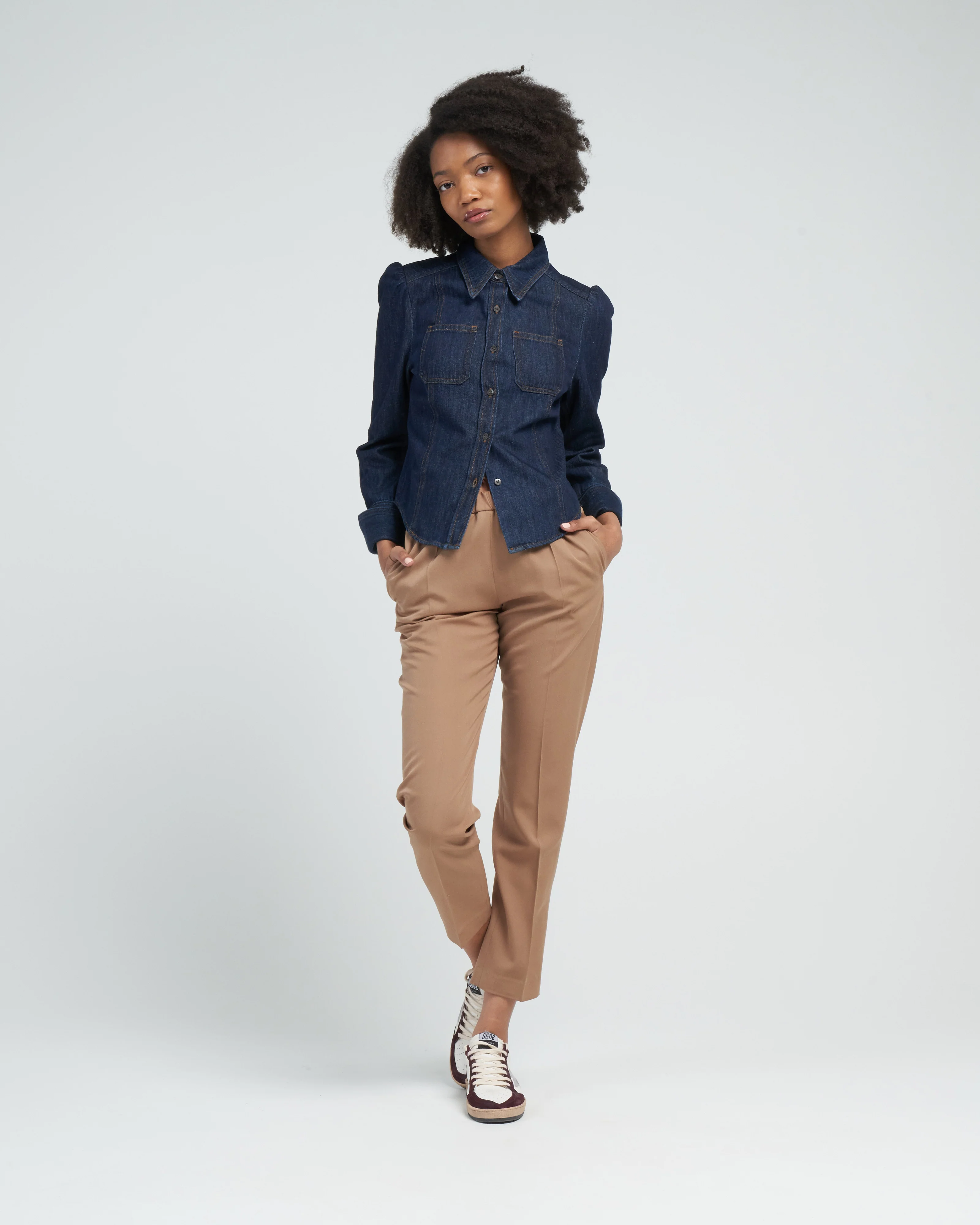 palmira pants - camel - Image 2