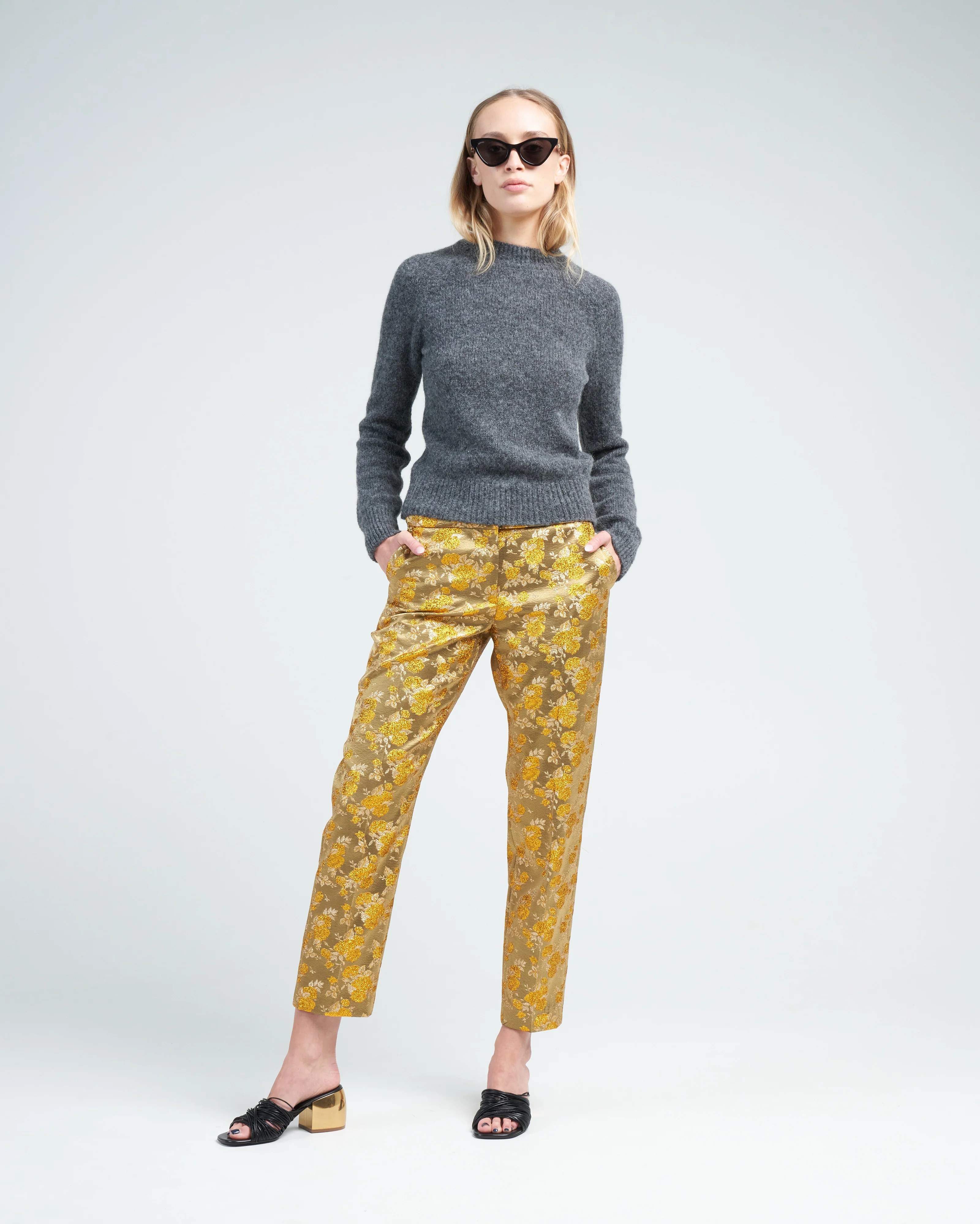 poumas pants - gold - Image 2