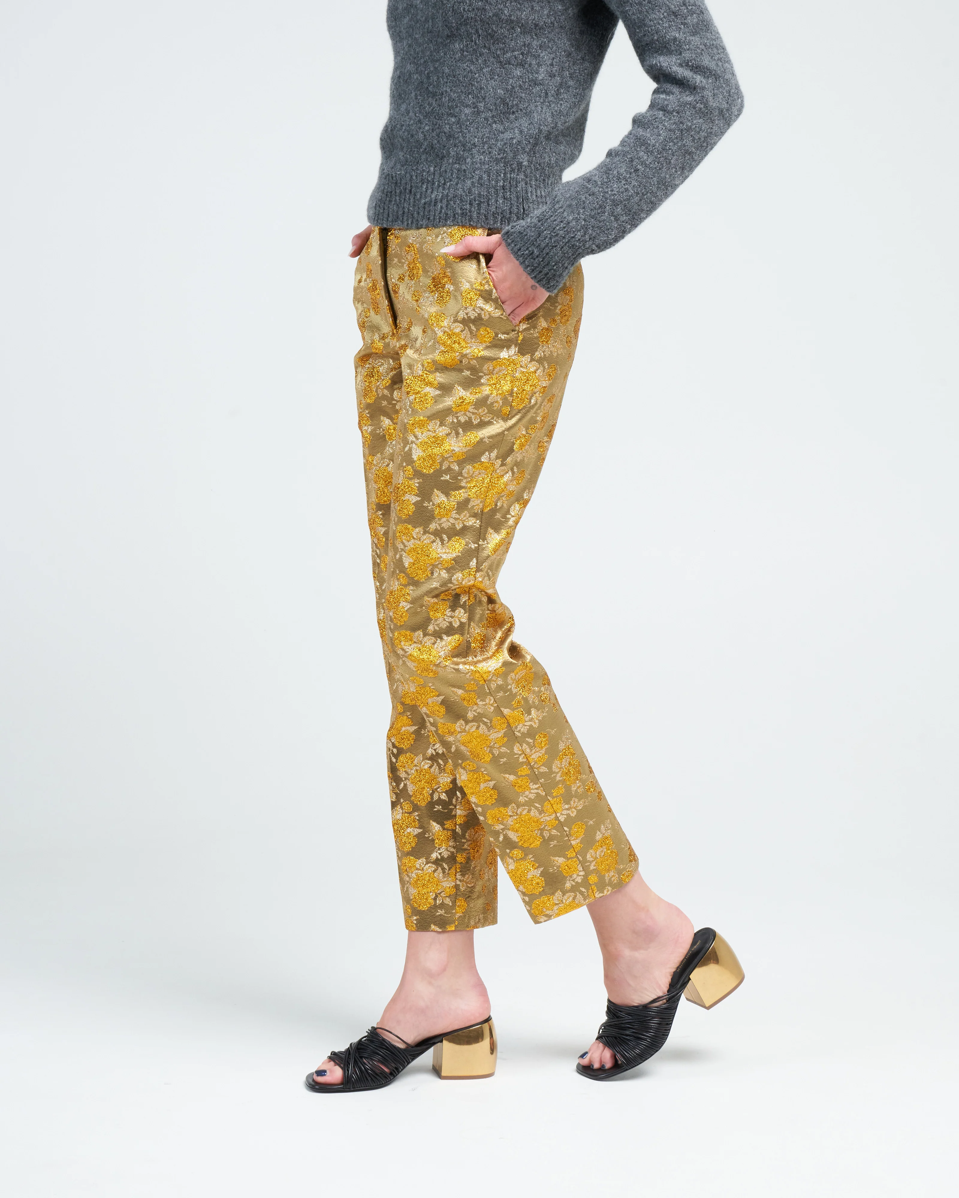 poumas pants - gold - Image 3