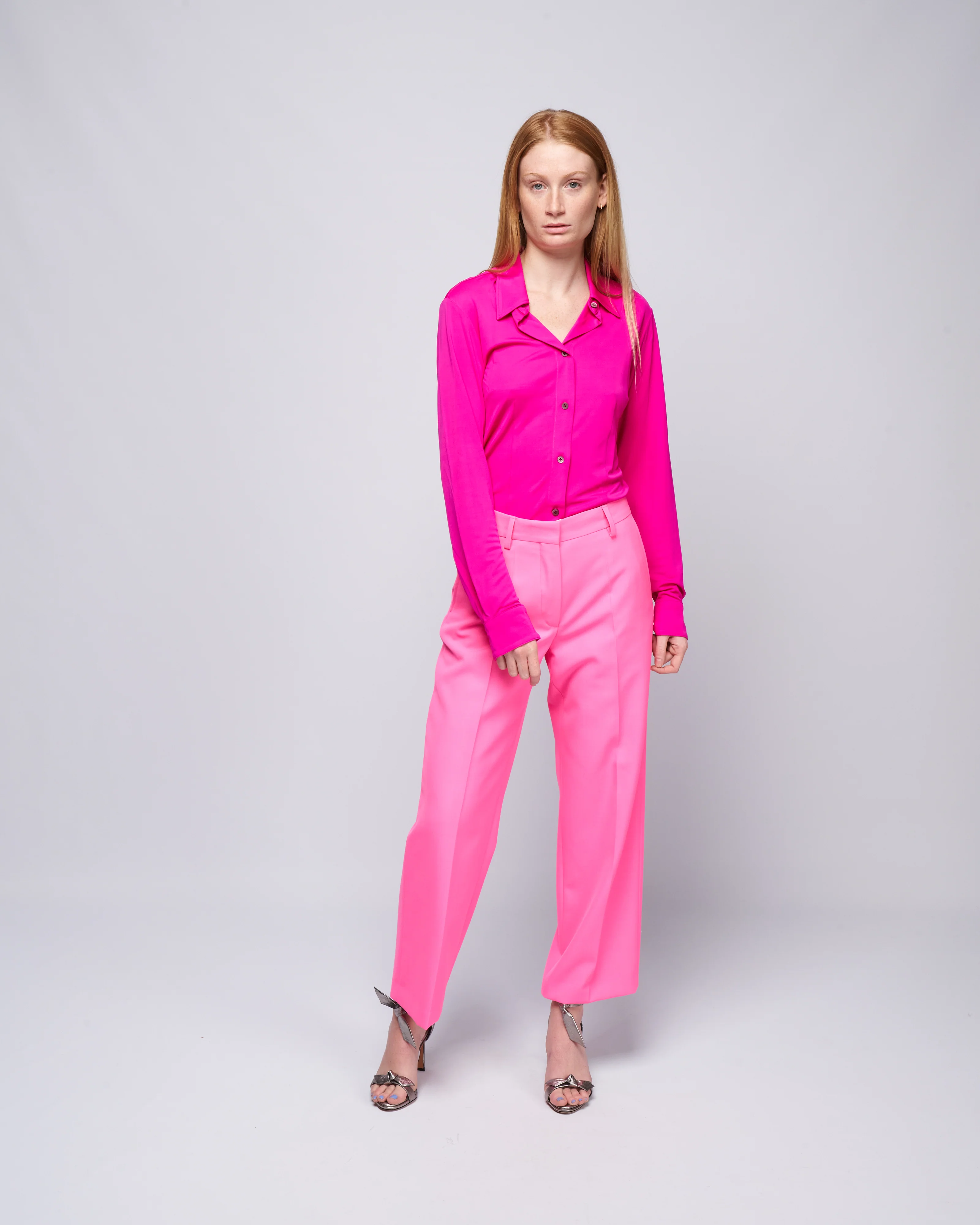 pulley short pants - pink - Image 2