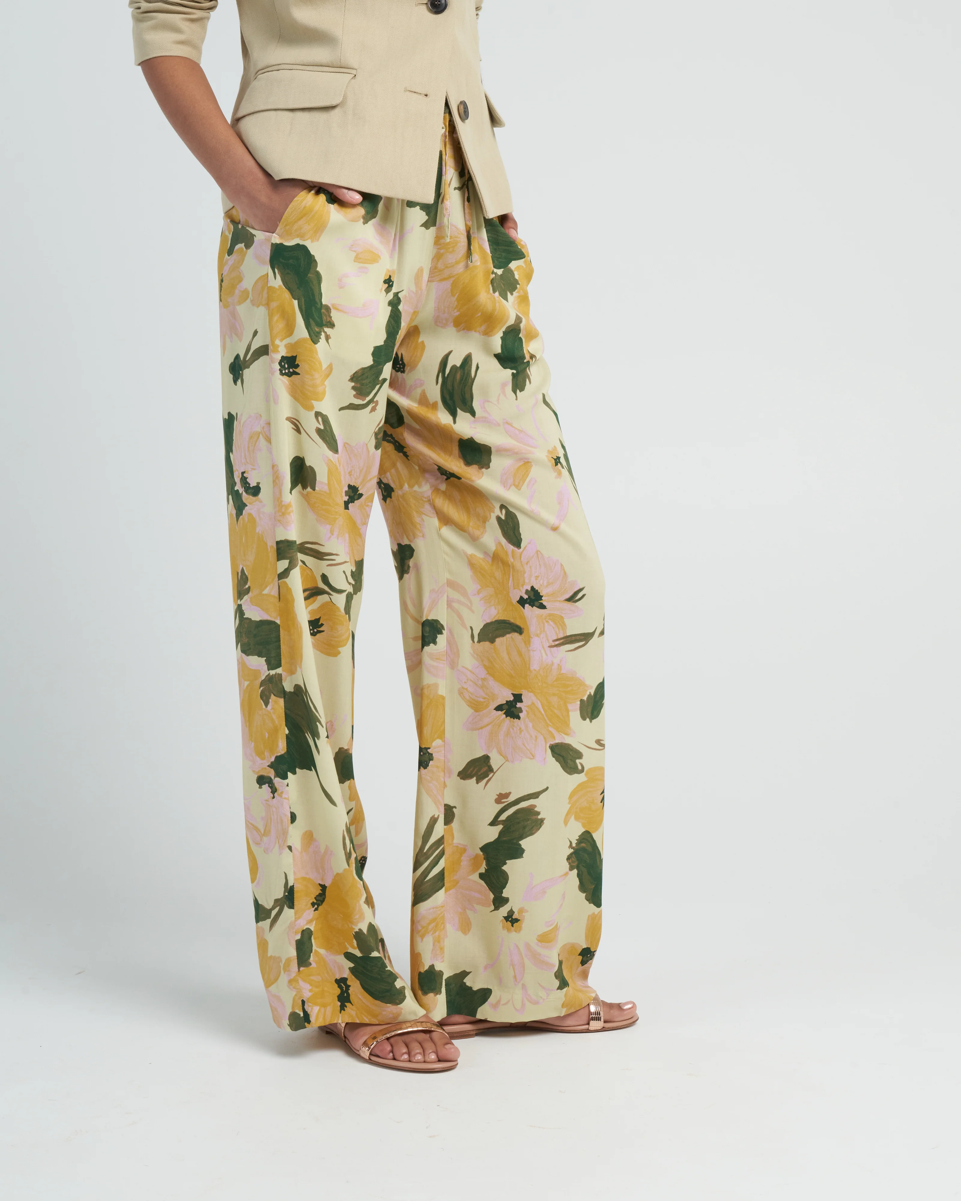puvis long pants - yellow - Image 3