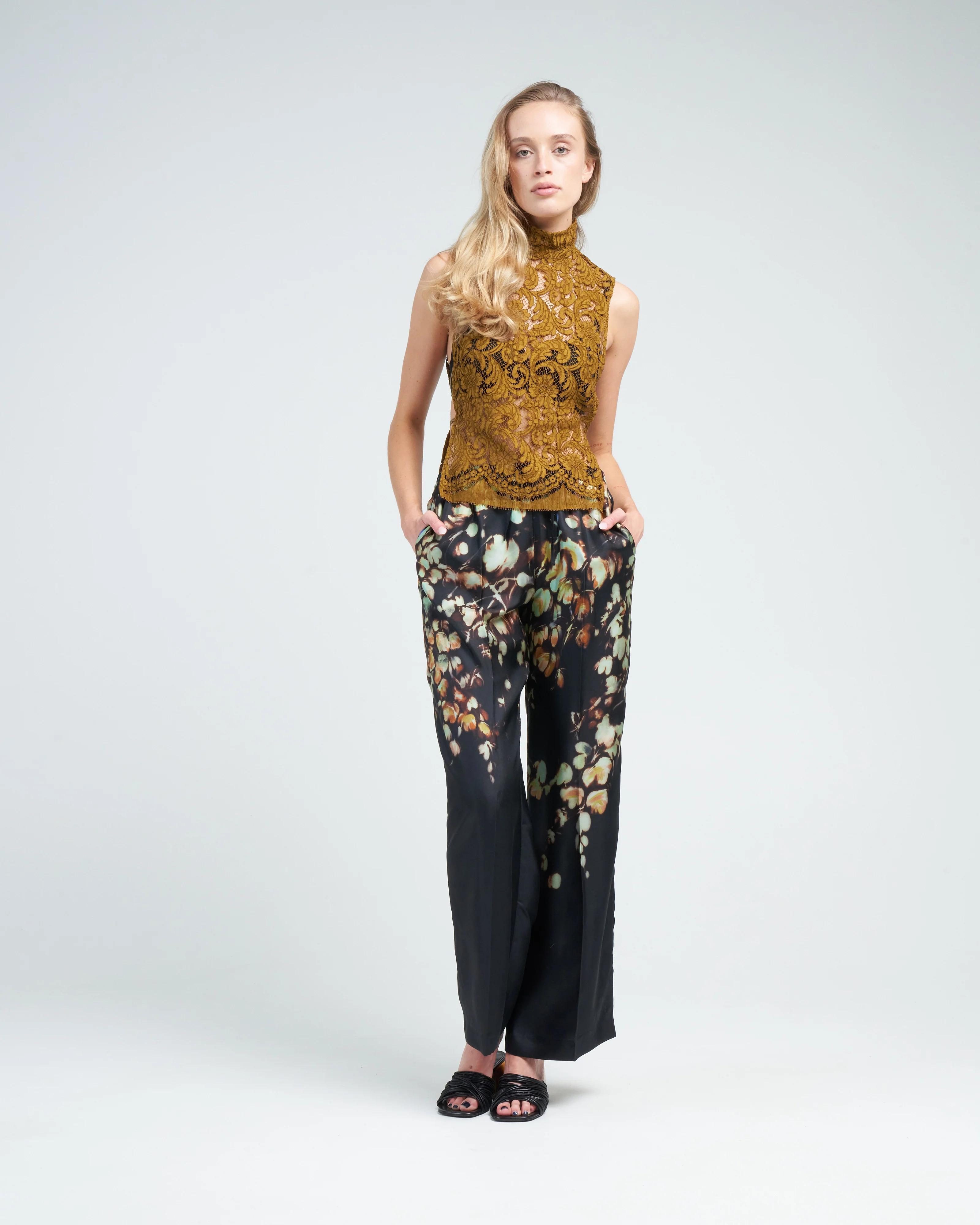 puvis long pants - petrol - Image 2