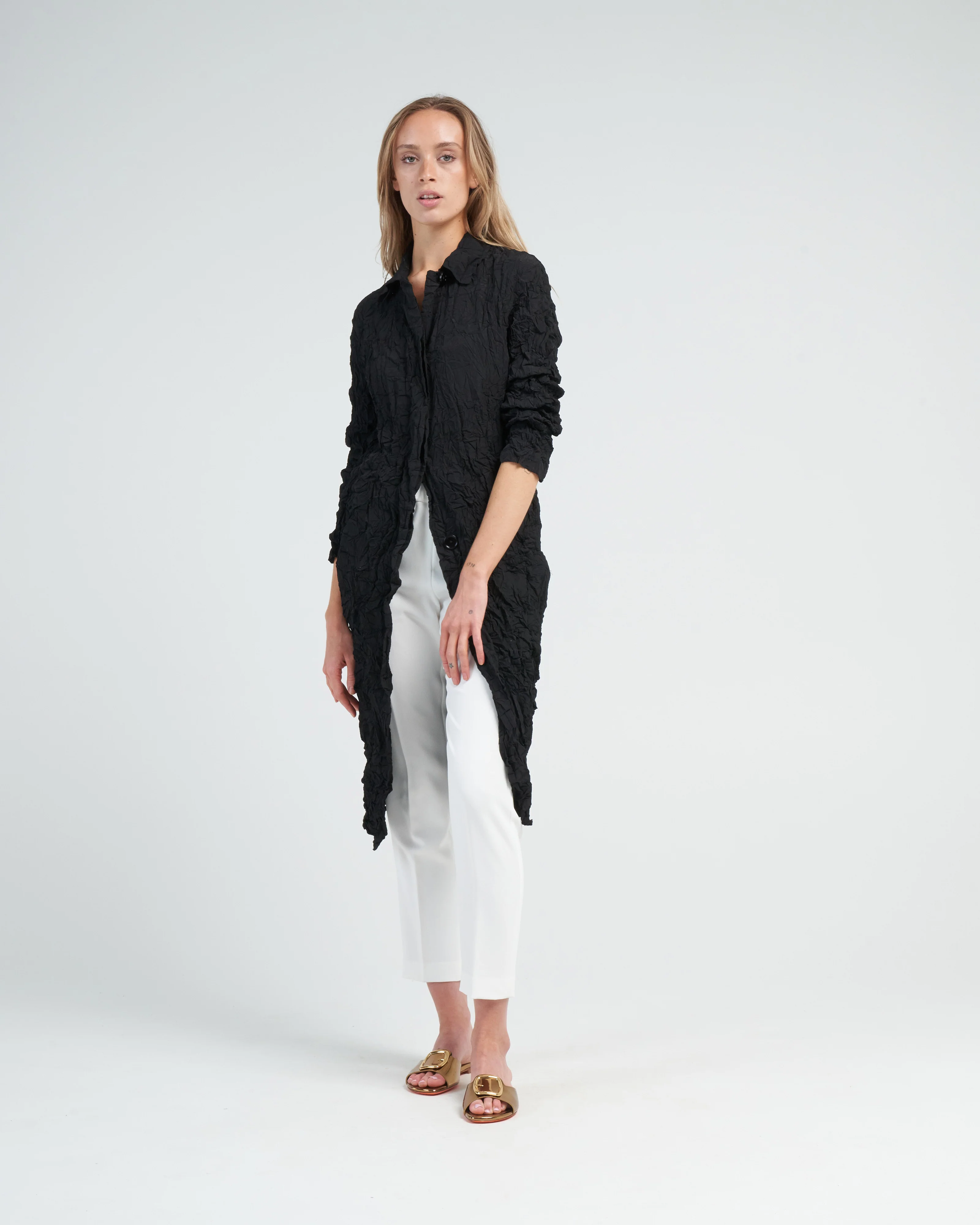 raltonas crush coat - black