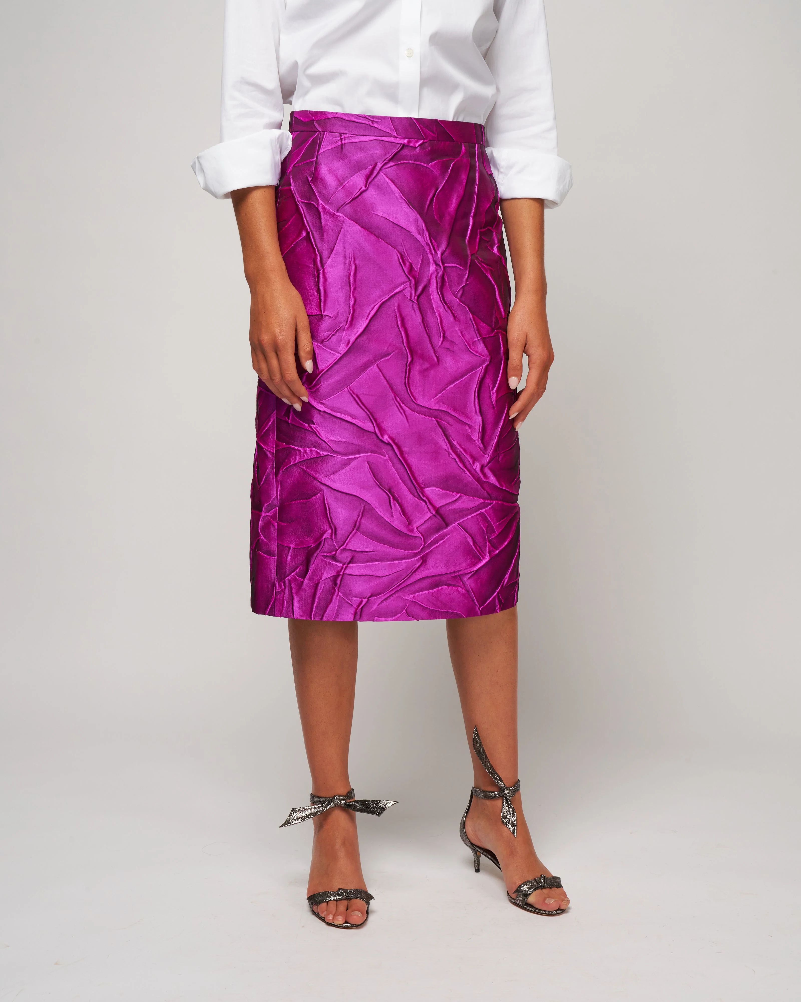 santony long skirt - fuchsia