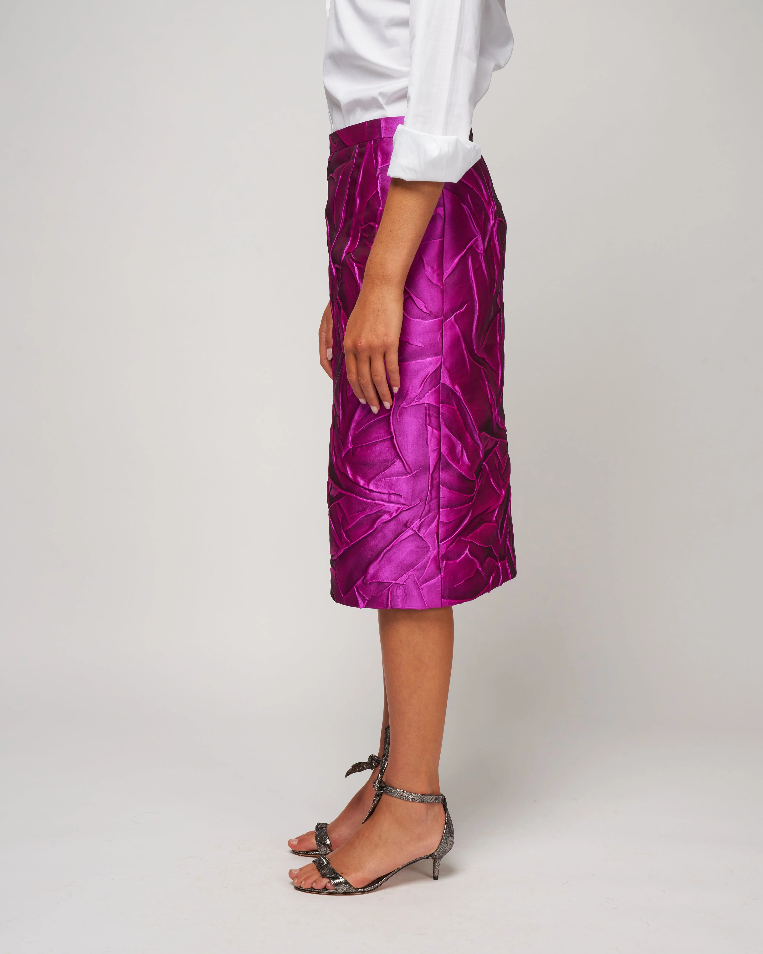 santony long skirt - fuchsia - Image 3