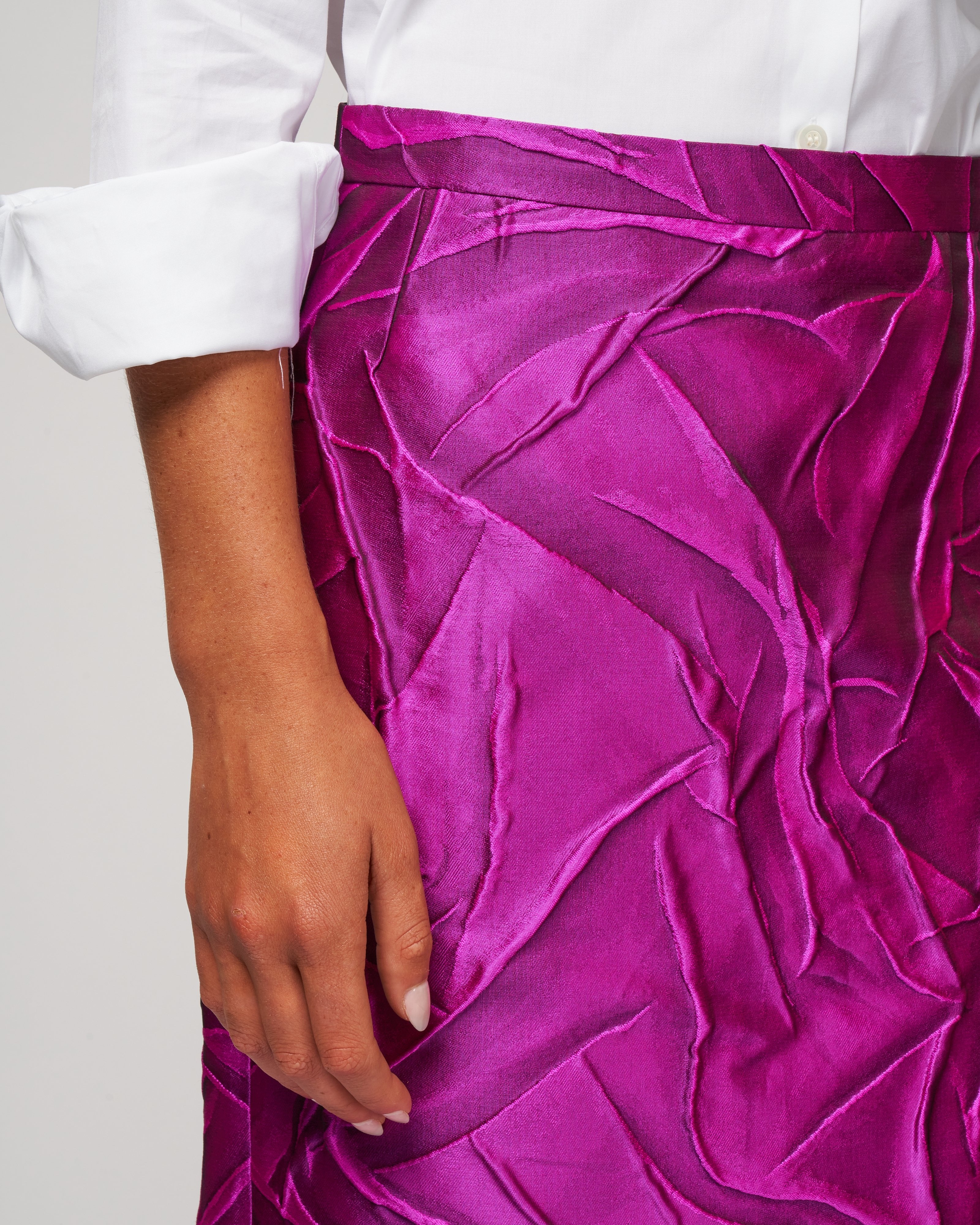 santony long skirt - fuchsia - Image 5