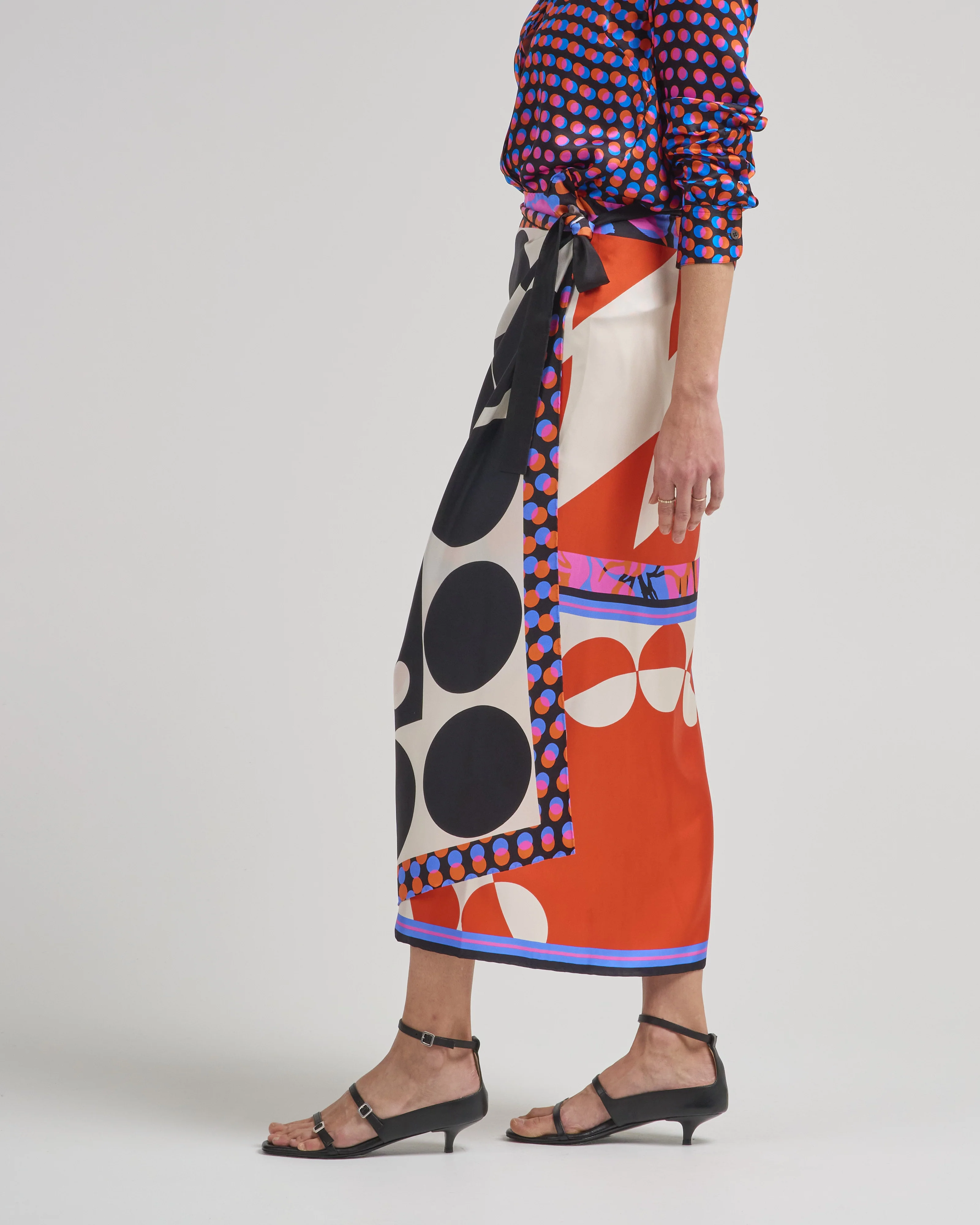 scarfy long skirt - Image 2