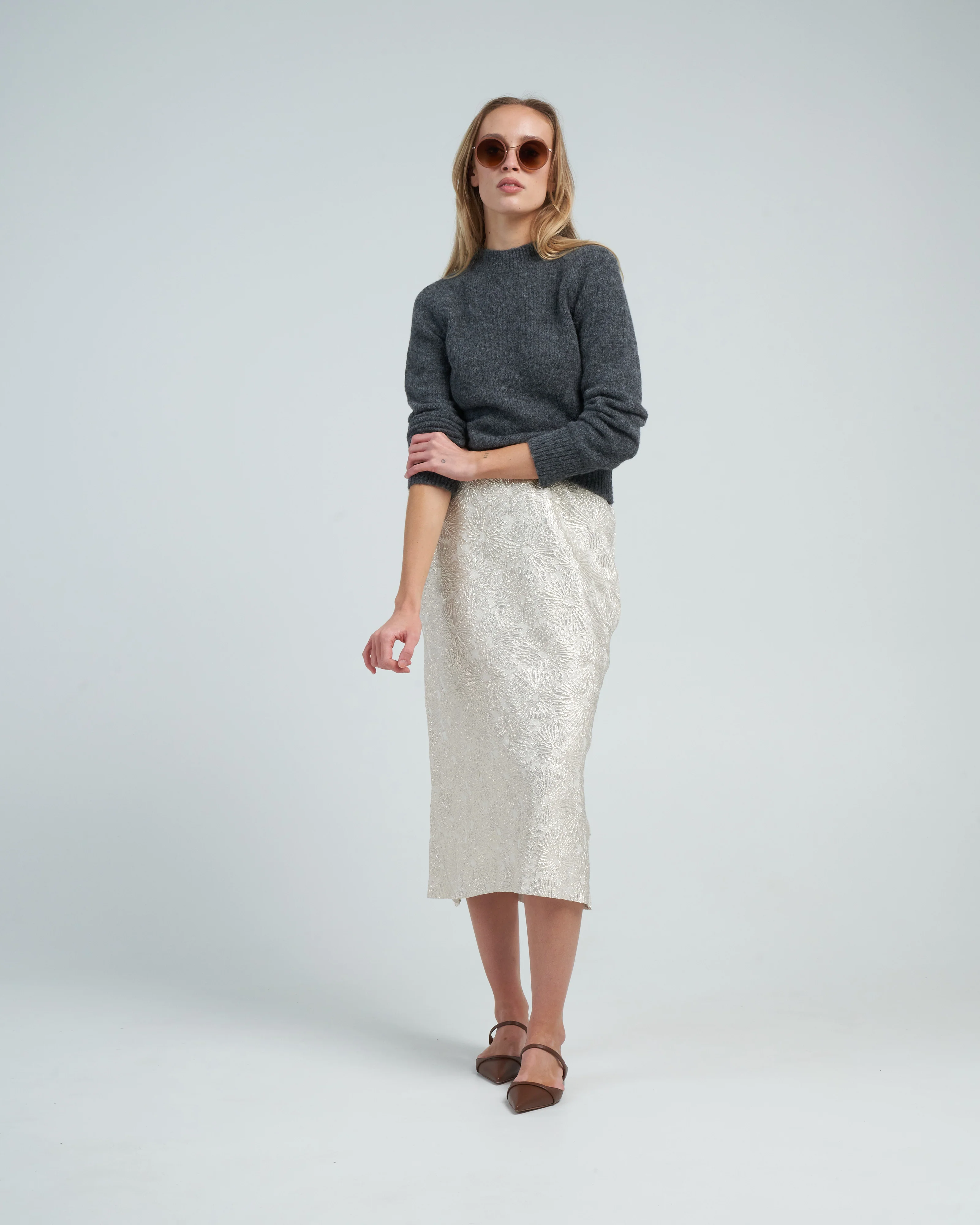 separ skirt - silver - Image 2