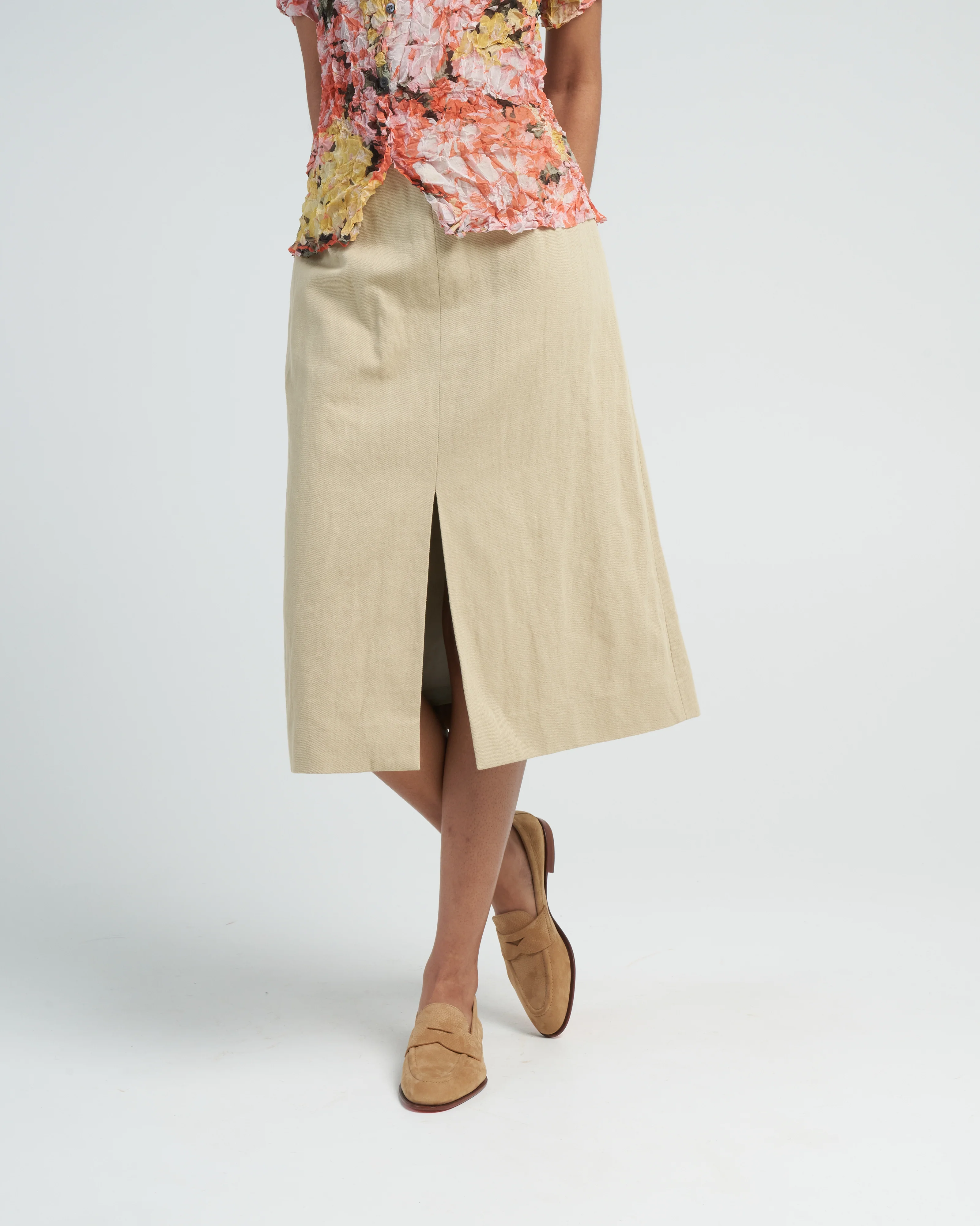 shea skirt - hay