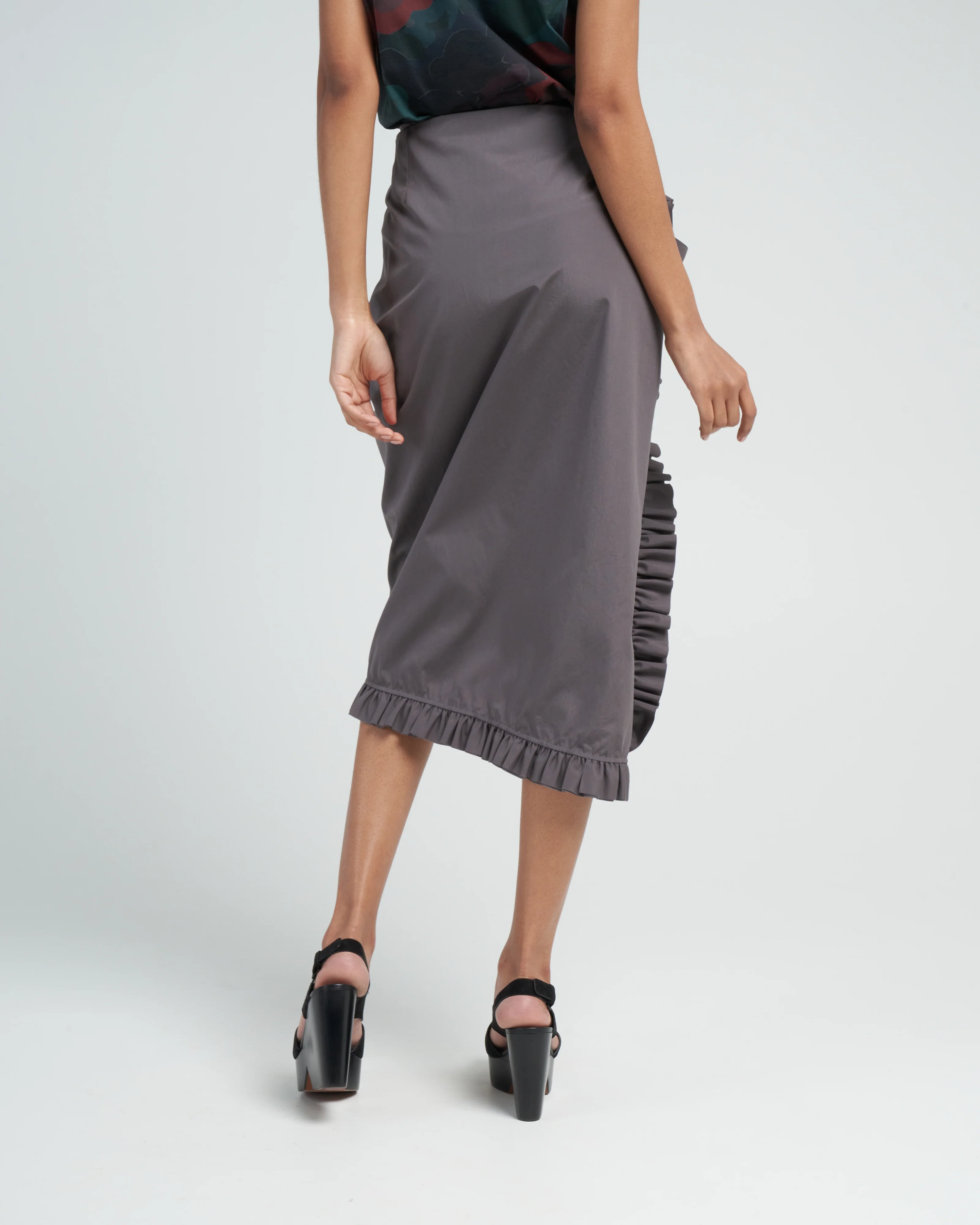 sina skirt - grey - Image 4