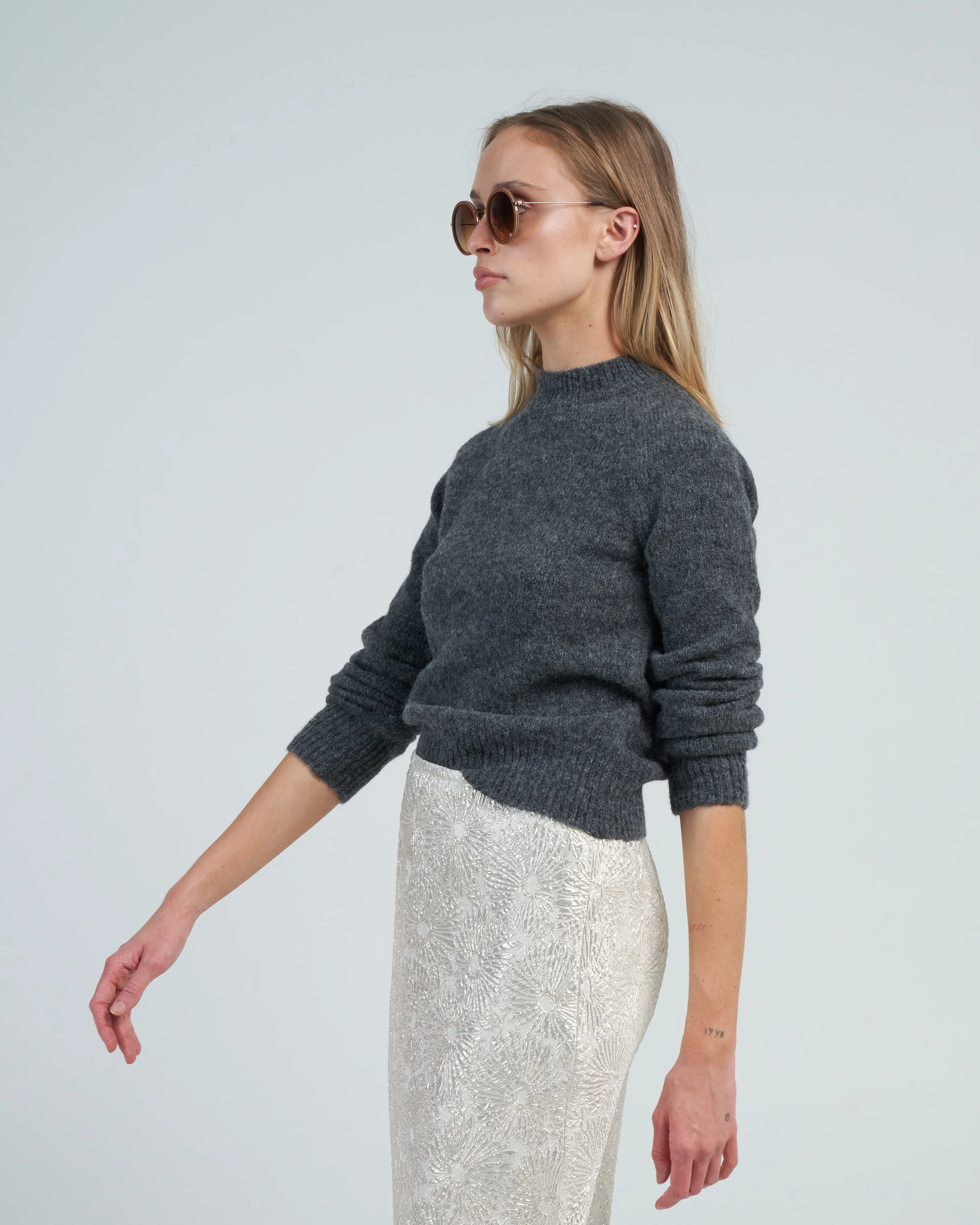 texas sweater - grey - Image 3