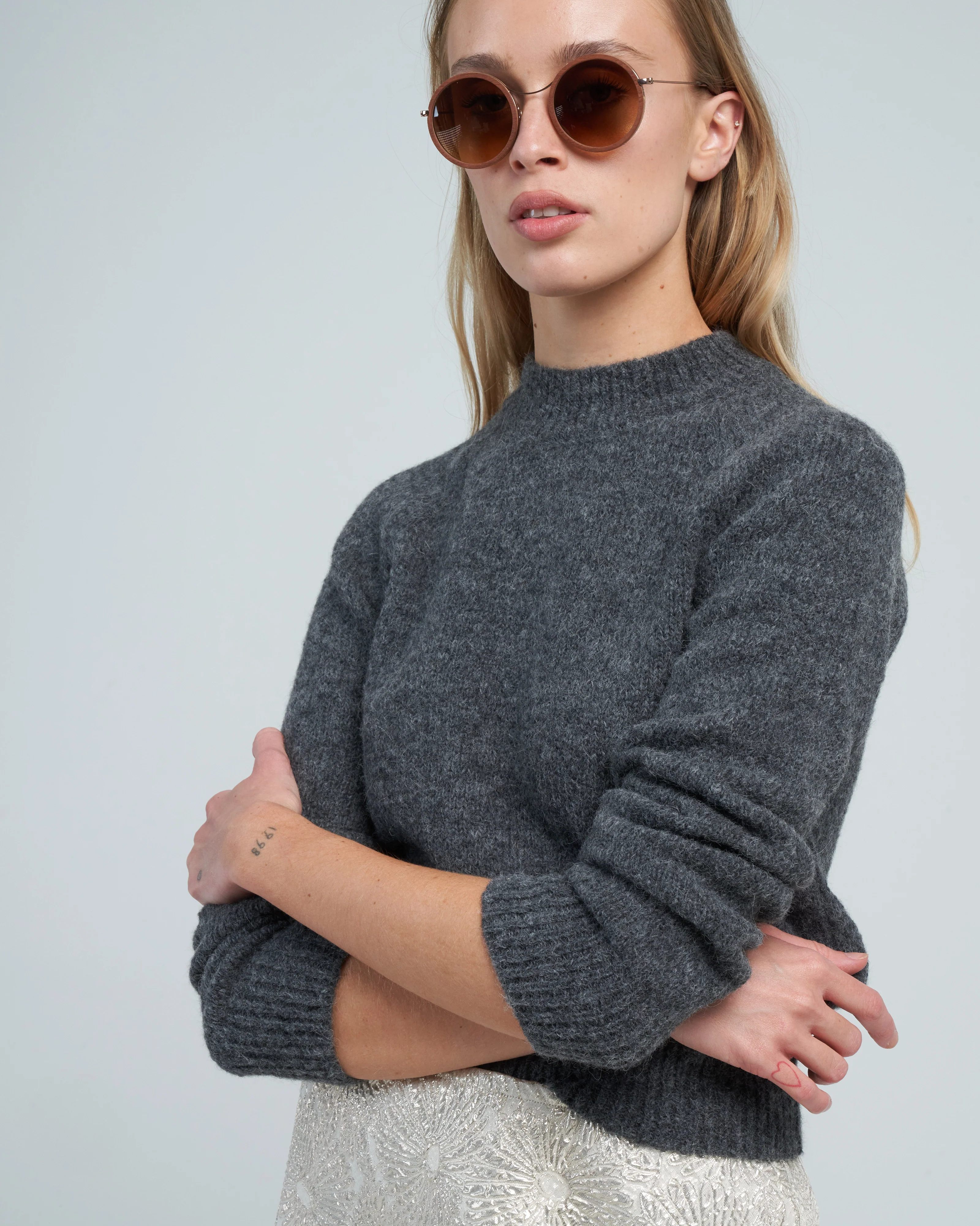 texas sweater - grey - Image 5
