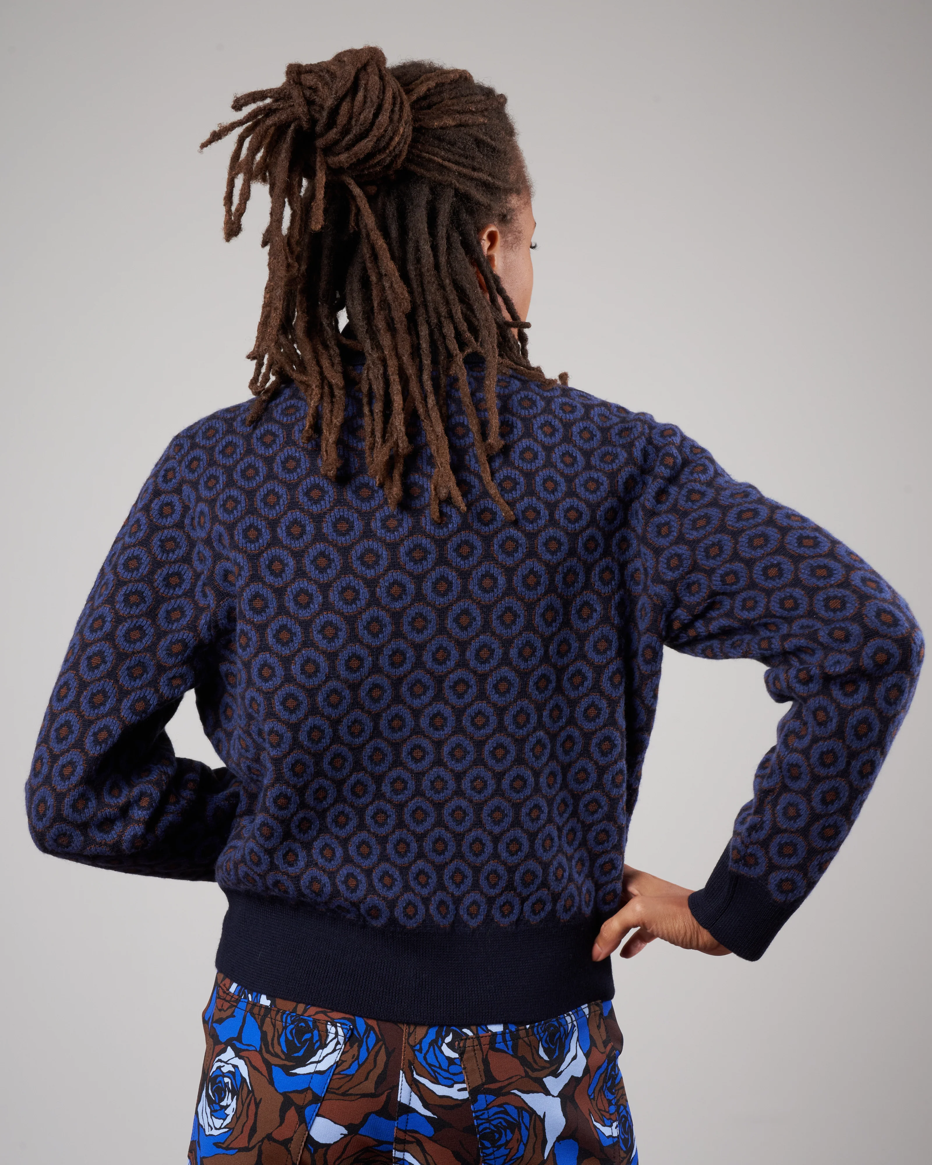 tiffany cardigan - navy 509 - Image 4
