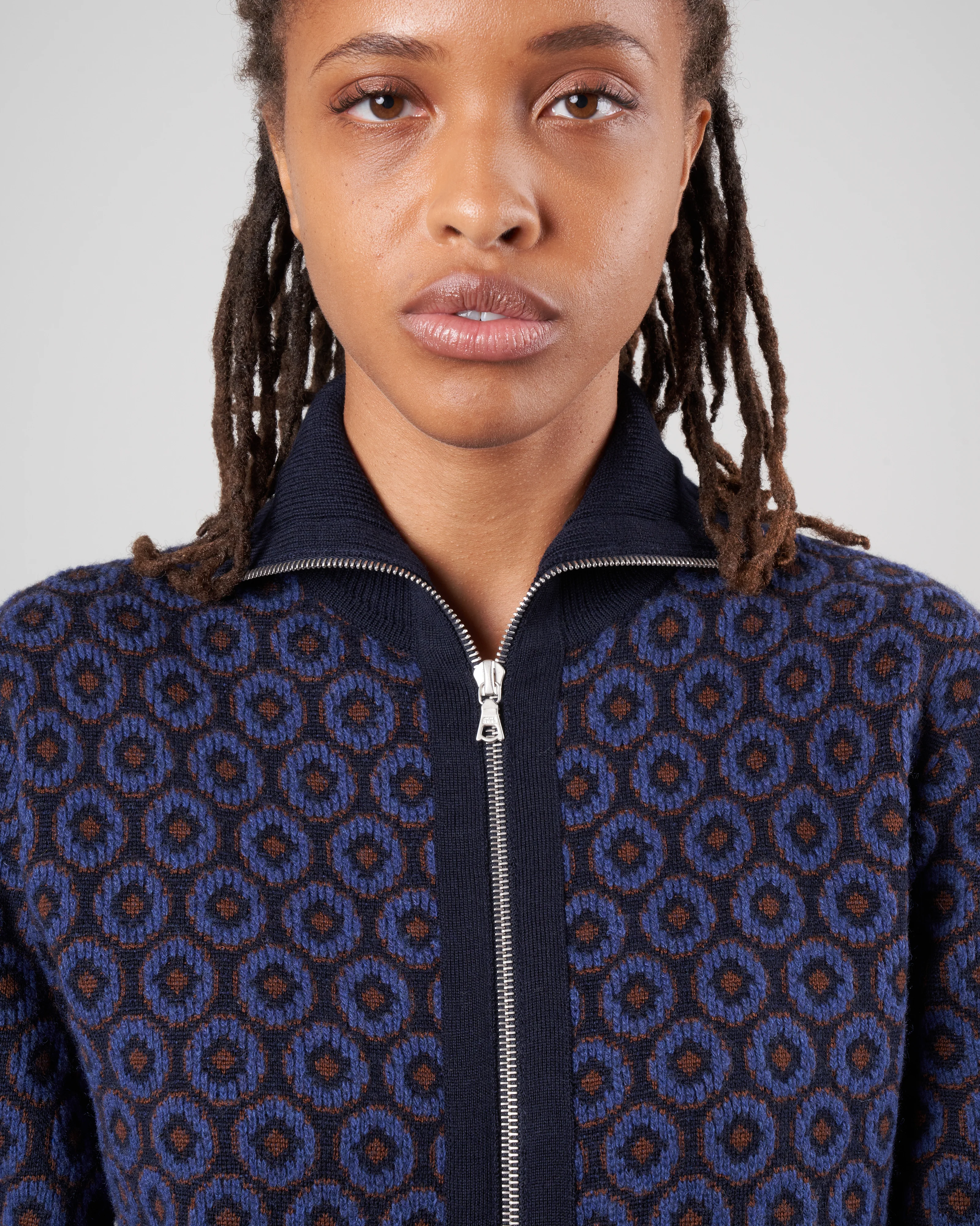 tiffany cardigan - navy 509 - Image 5