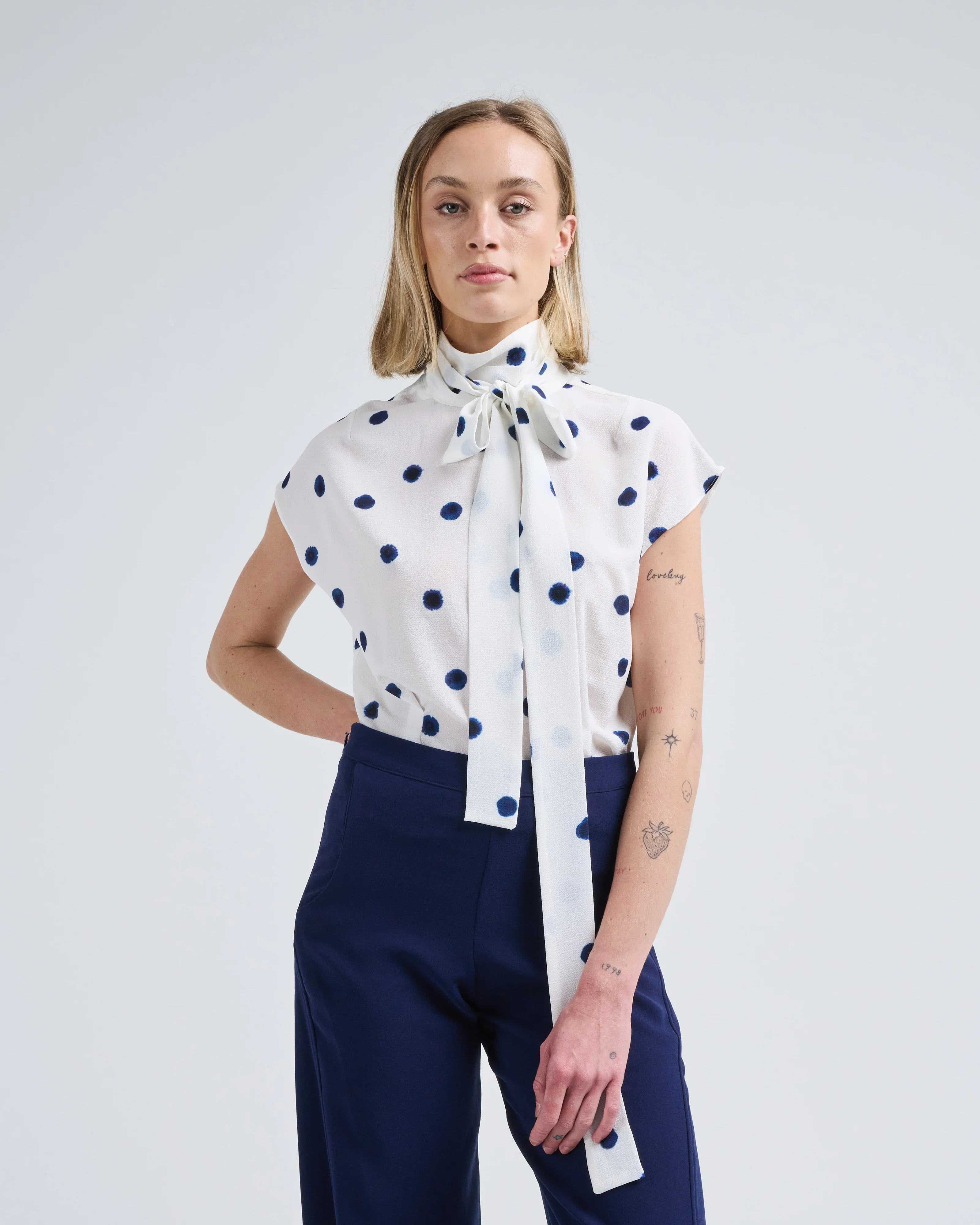 dot crinkle top - Image 2