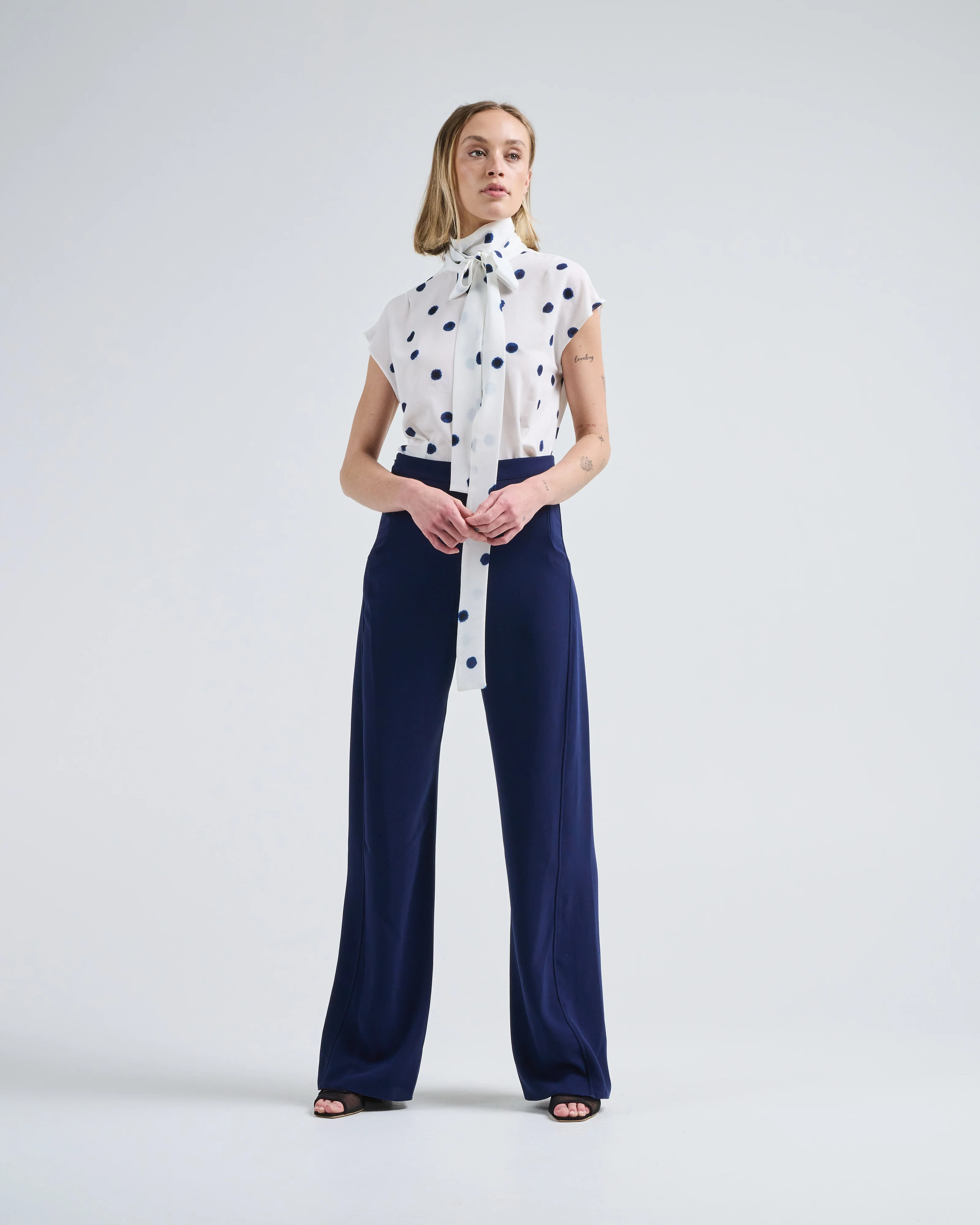 dot crinkle top - Image 3