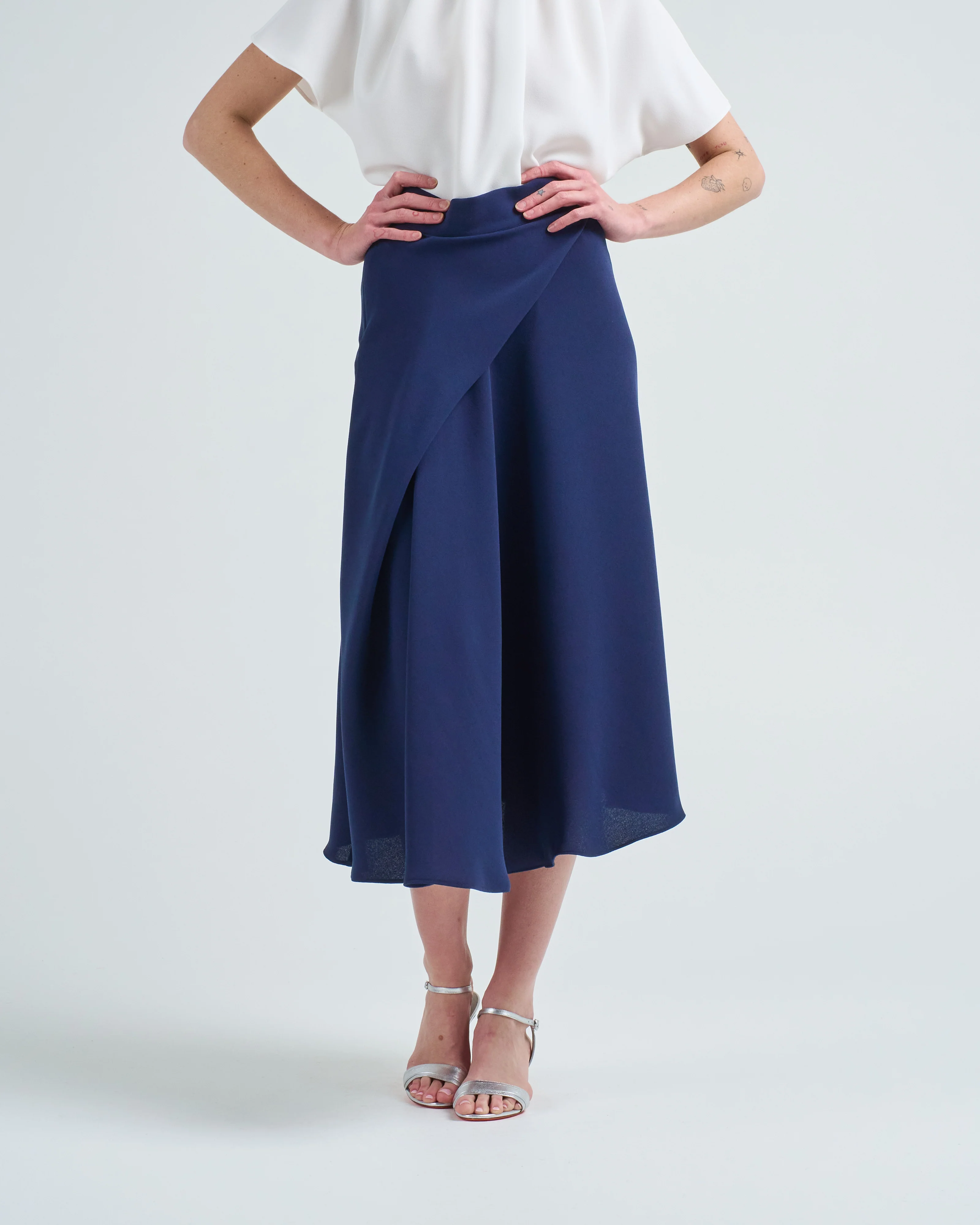 georgette midi skirt - Image 3