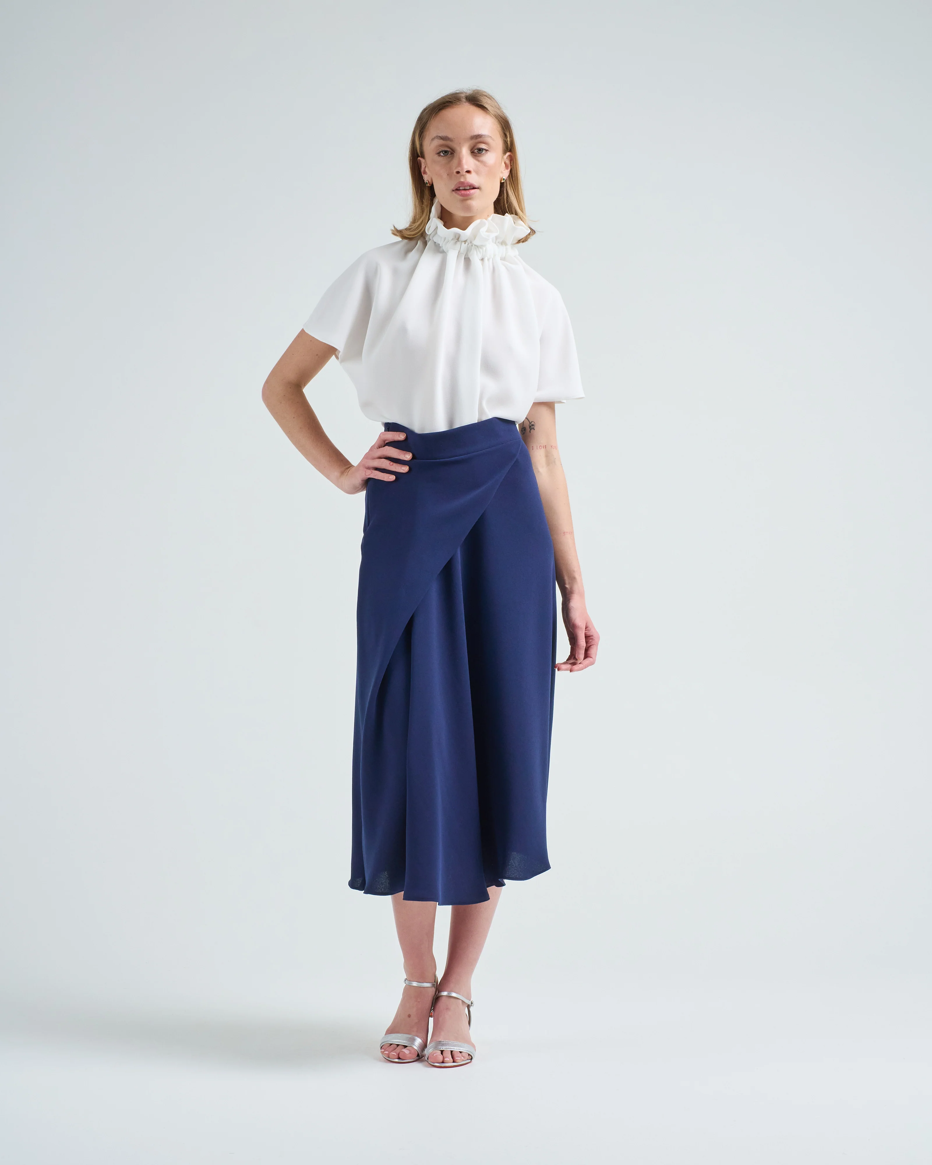 georgette midi skirt - Image 5