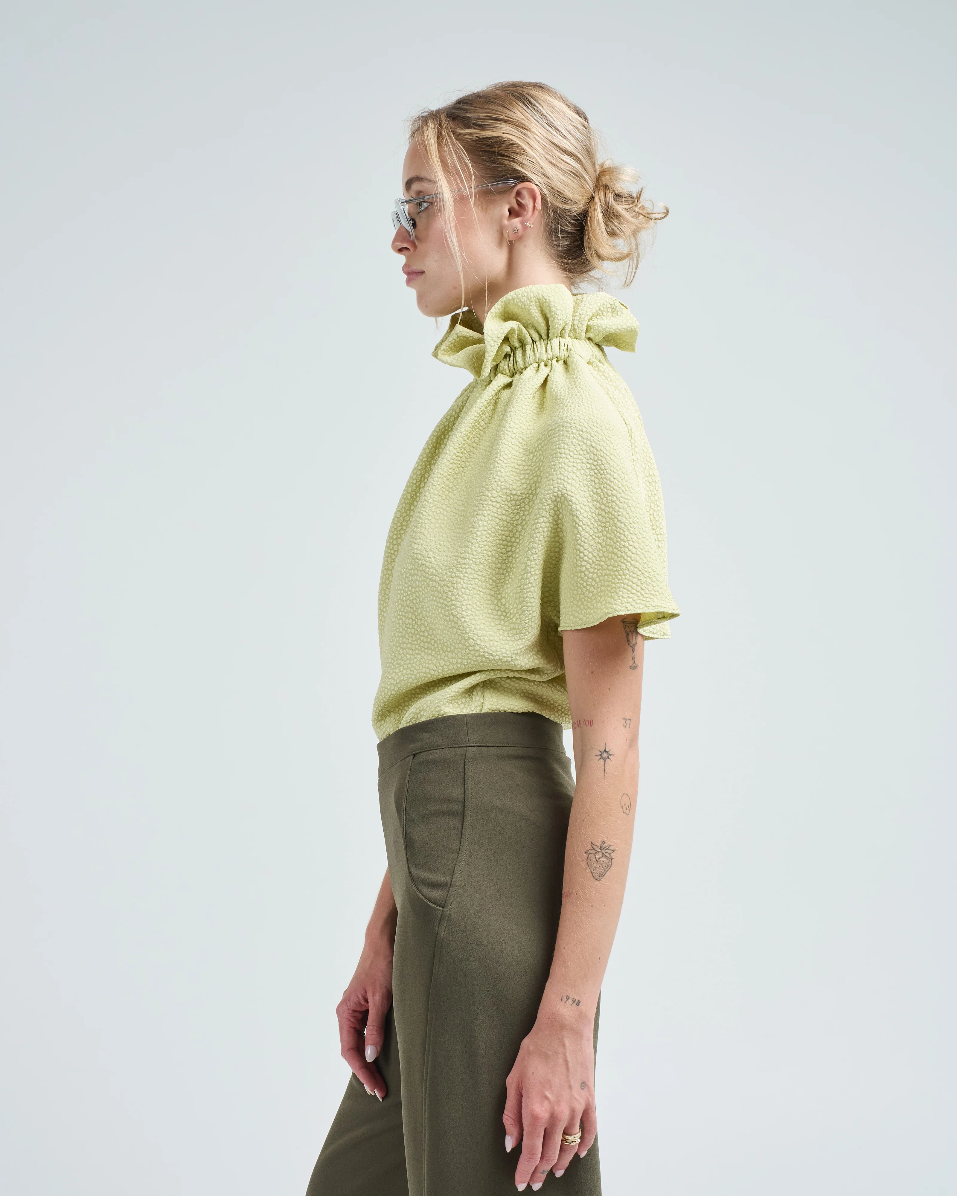 ruff bubble blouse - Image 2