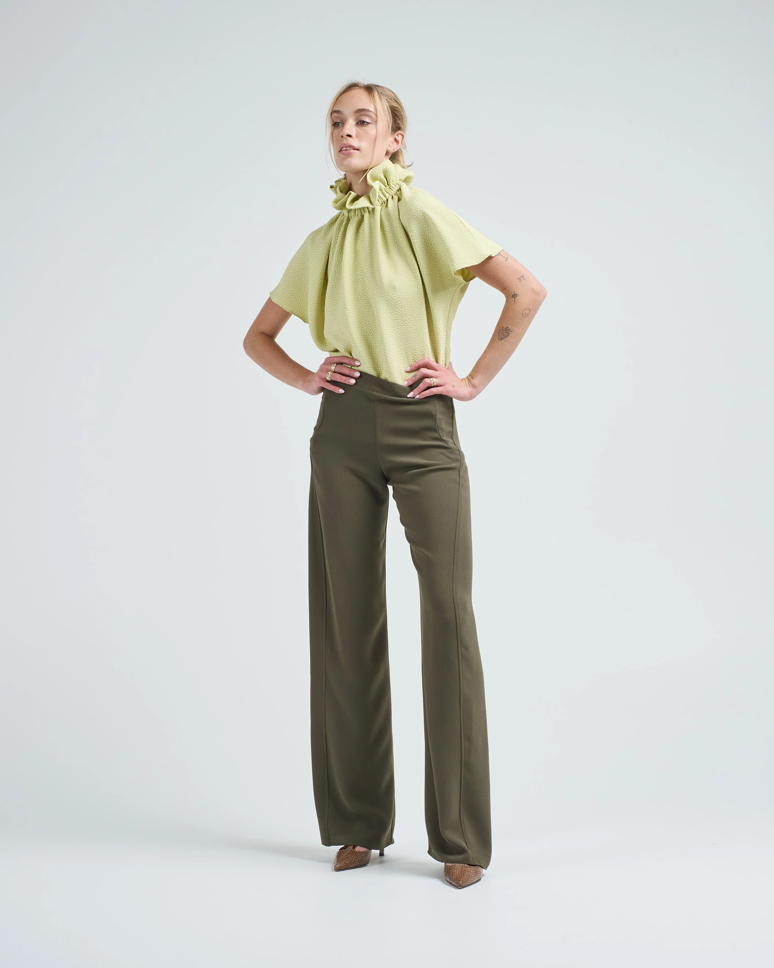 ruff bubble blouse - Image 4