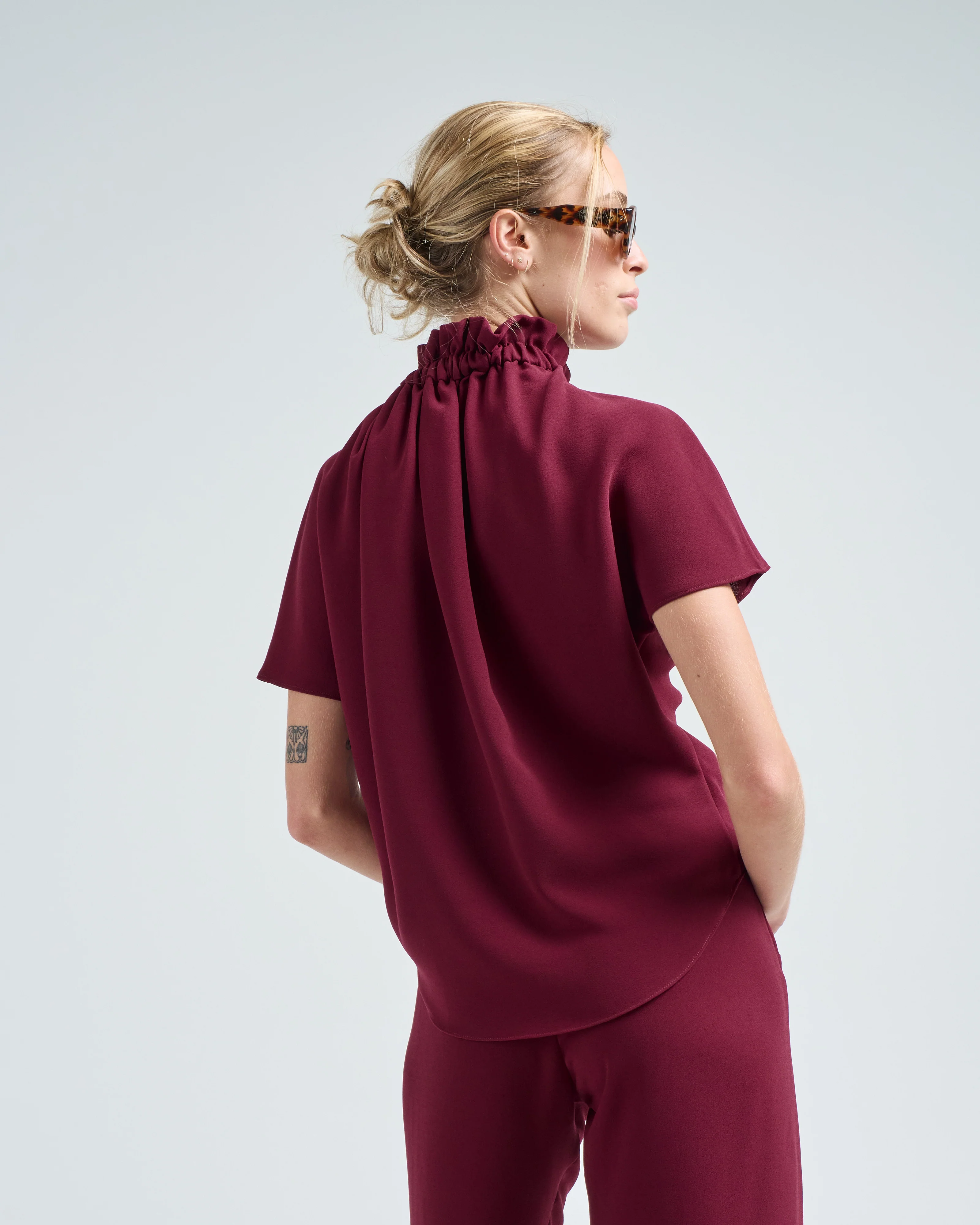 short ruff blouse - Image 4