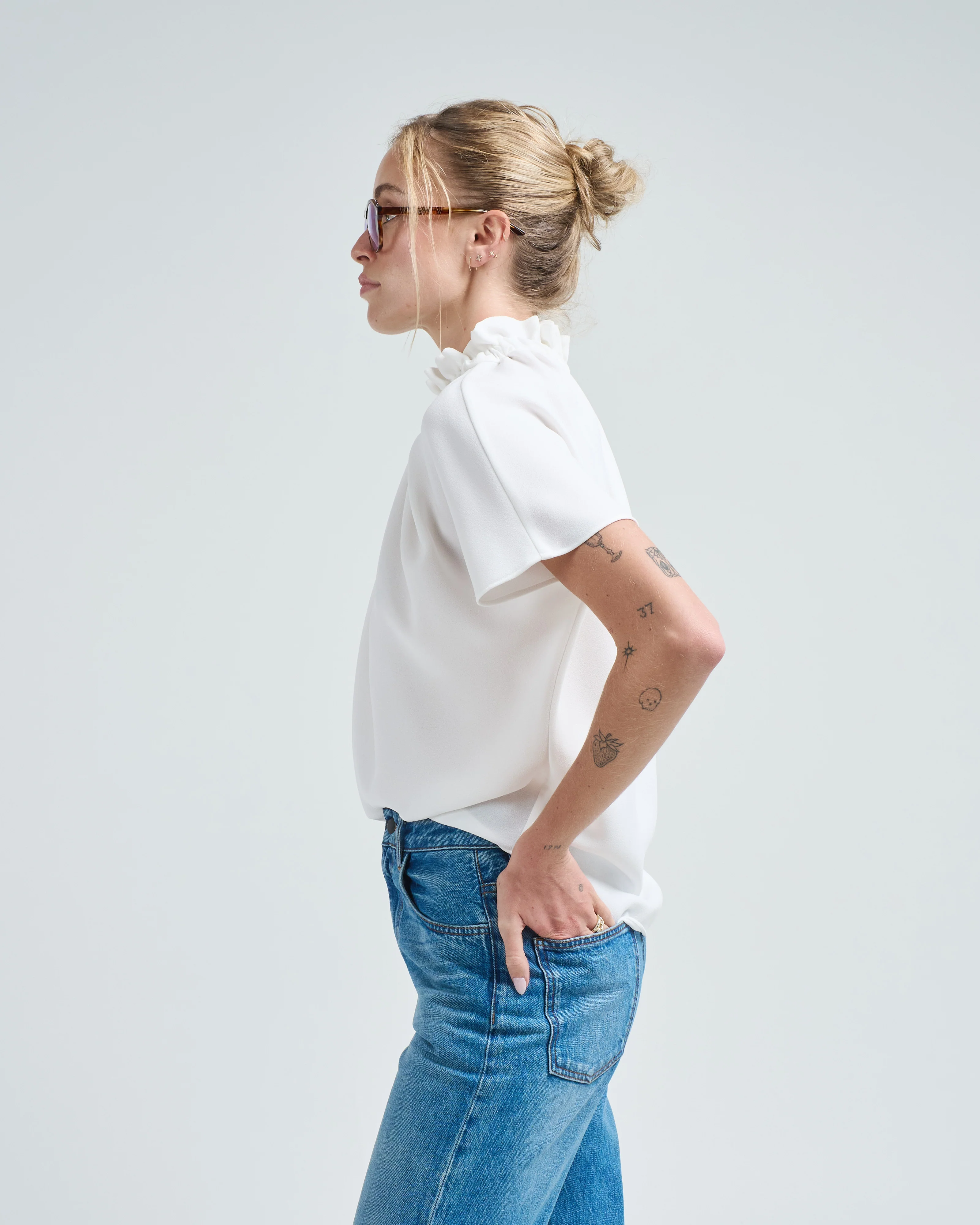 short ruff blouse - Image 4