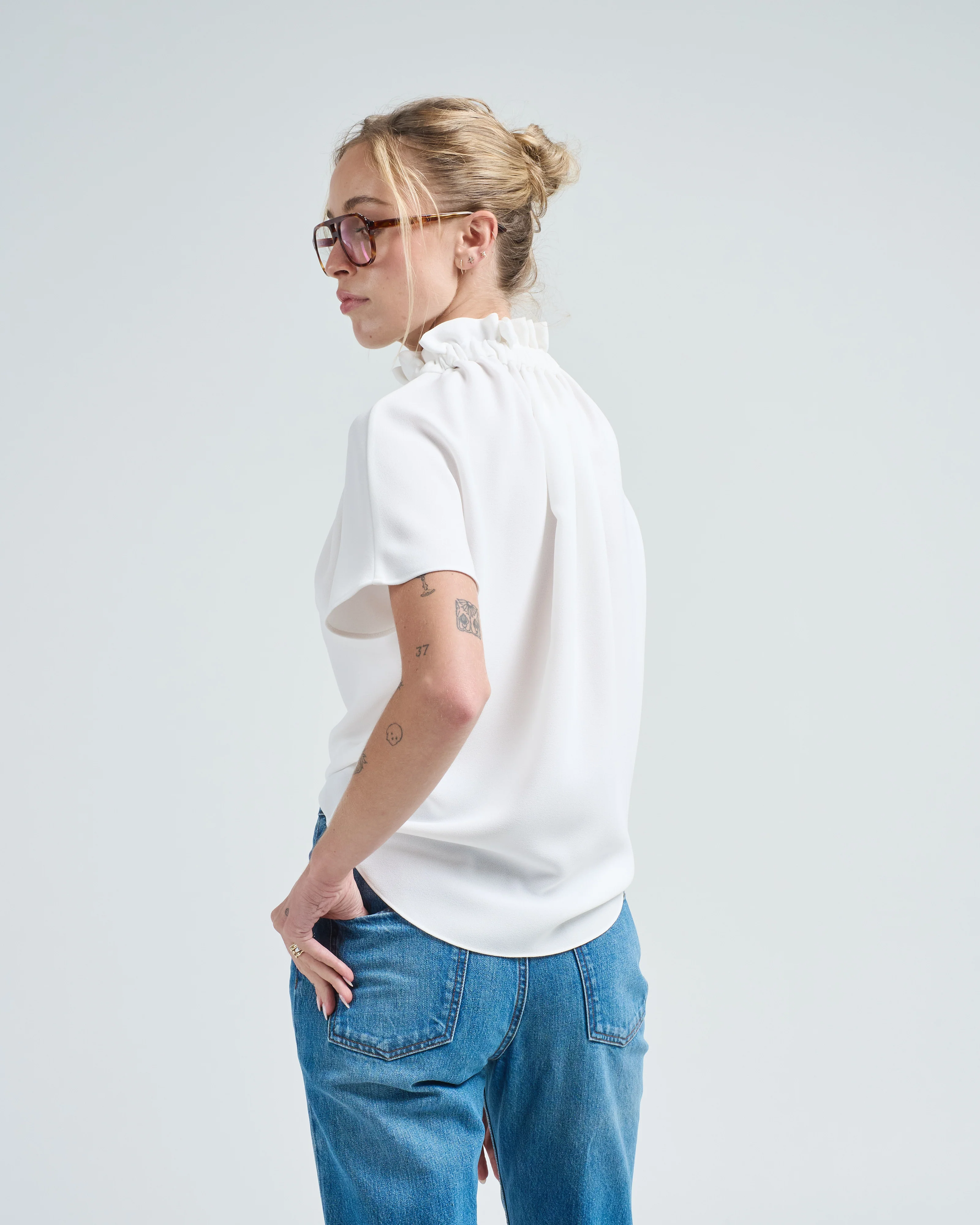 short ruff blouse - Image 5