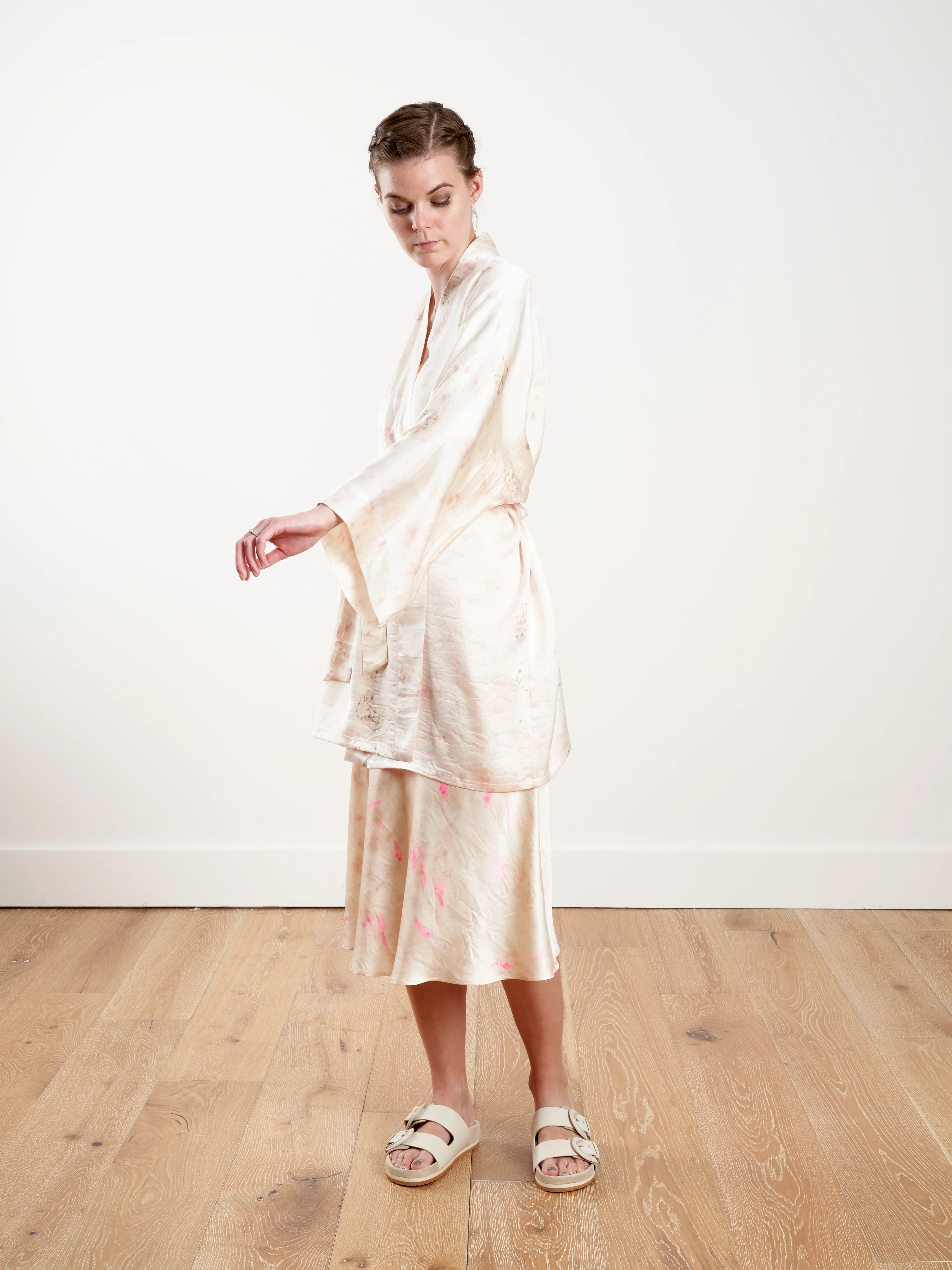 half kimono - carnation rose - Image 2