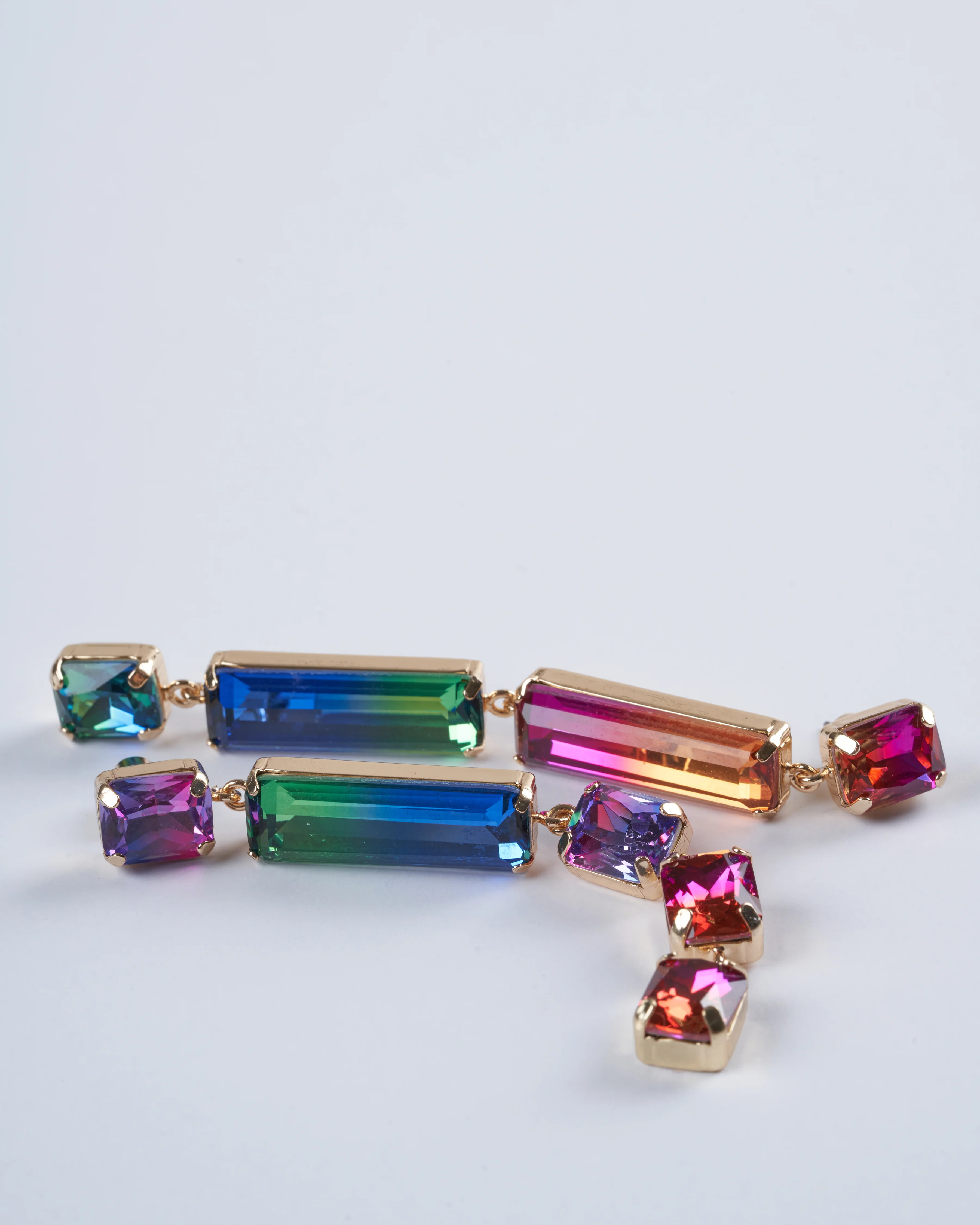 day tripper earrings - multi ombre - Image 2
