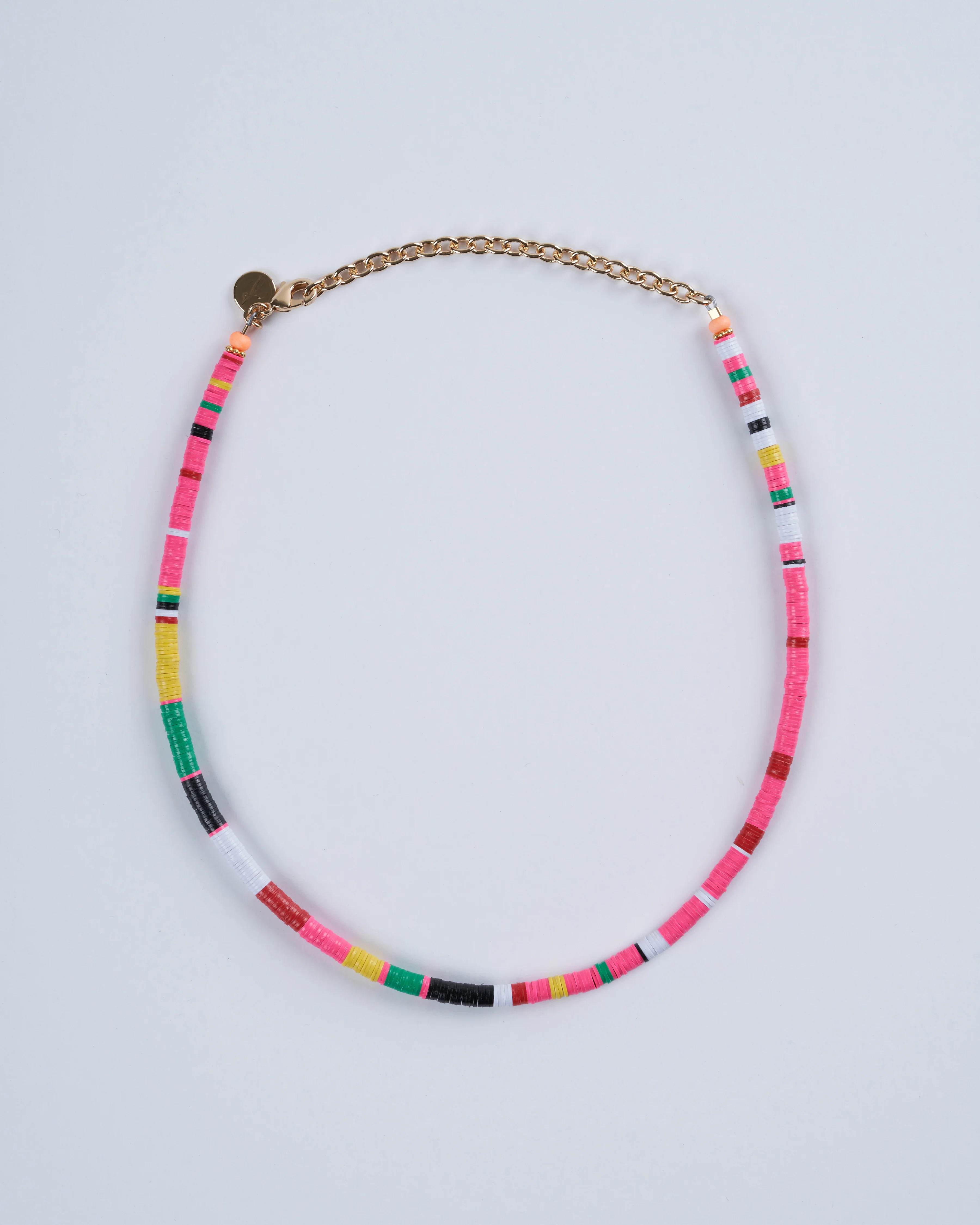 louise choker - kiara neon salmon