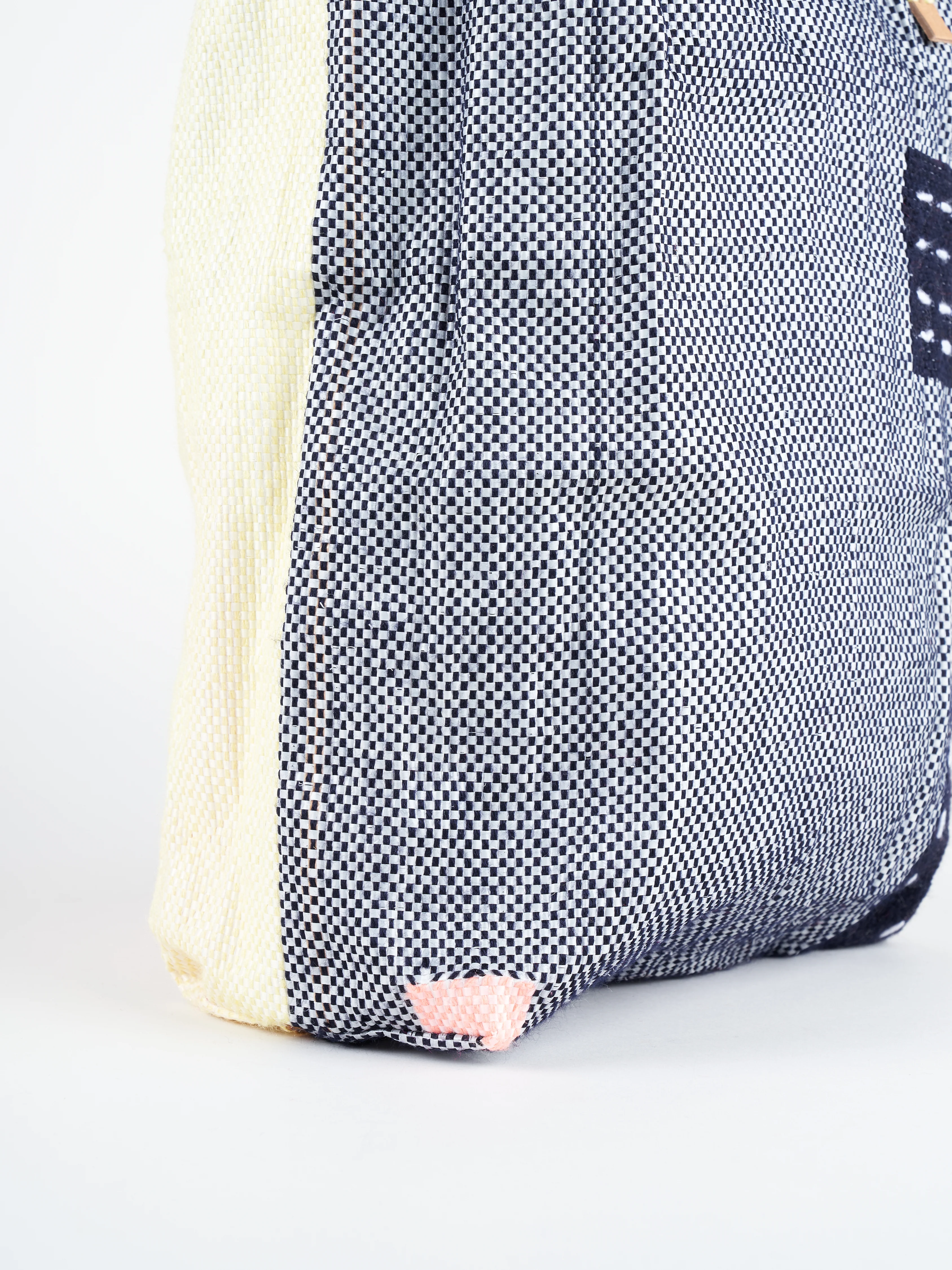 recycled bag - blue/white - Image 3