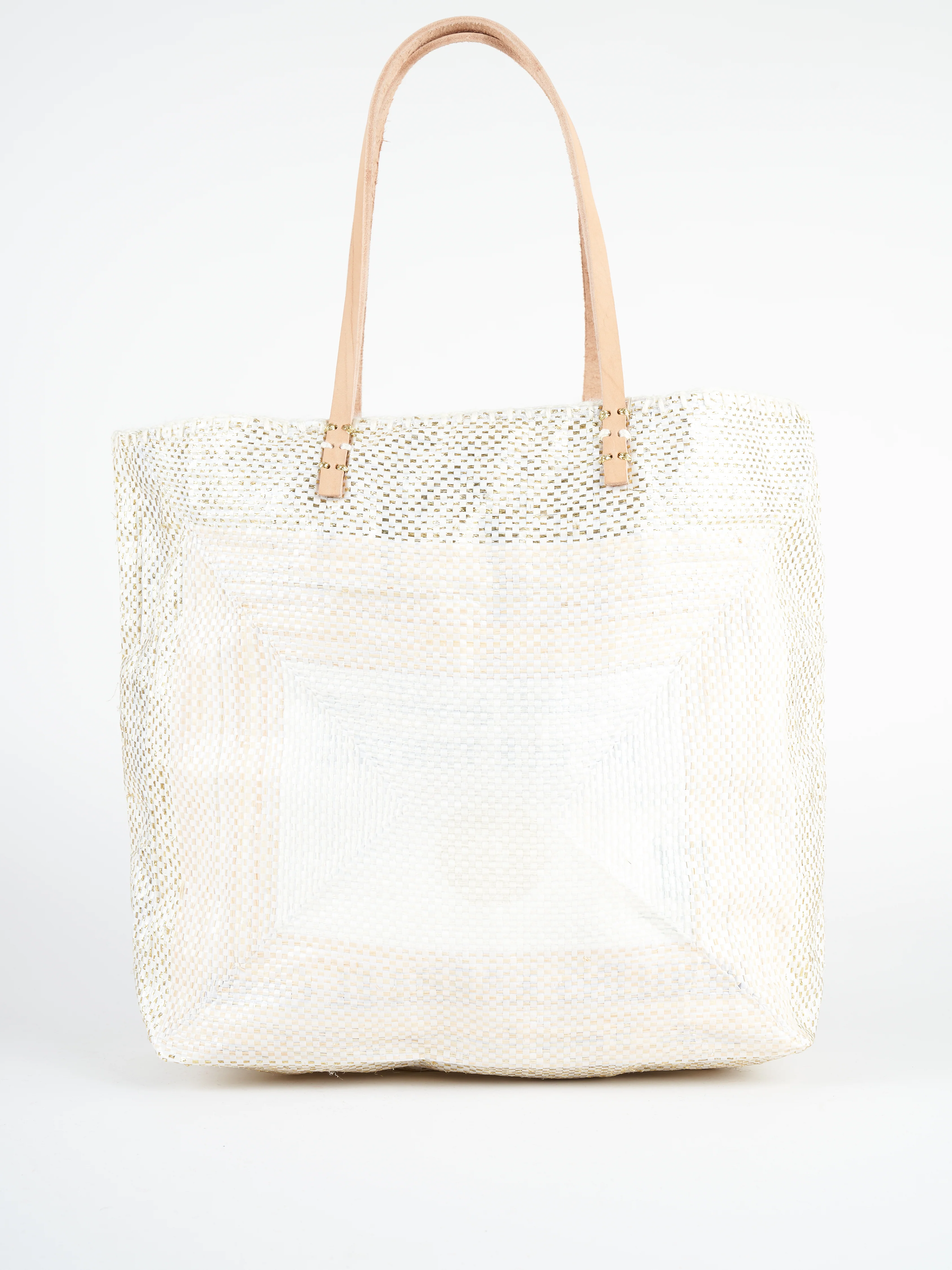 recycled bag - gold/nude - Image 2