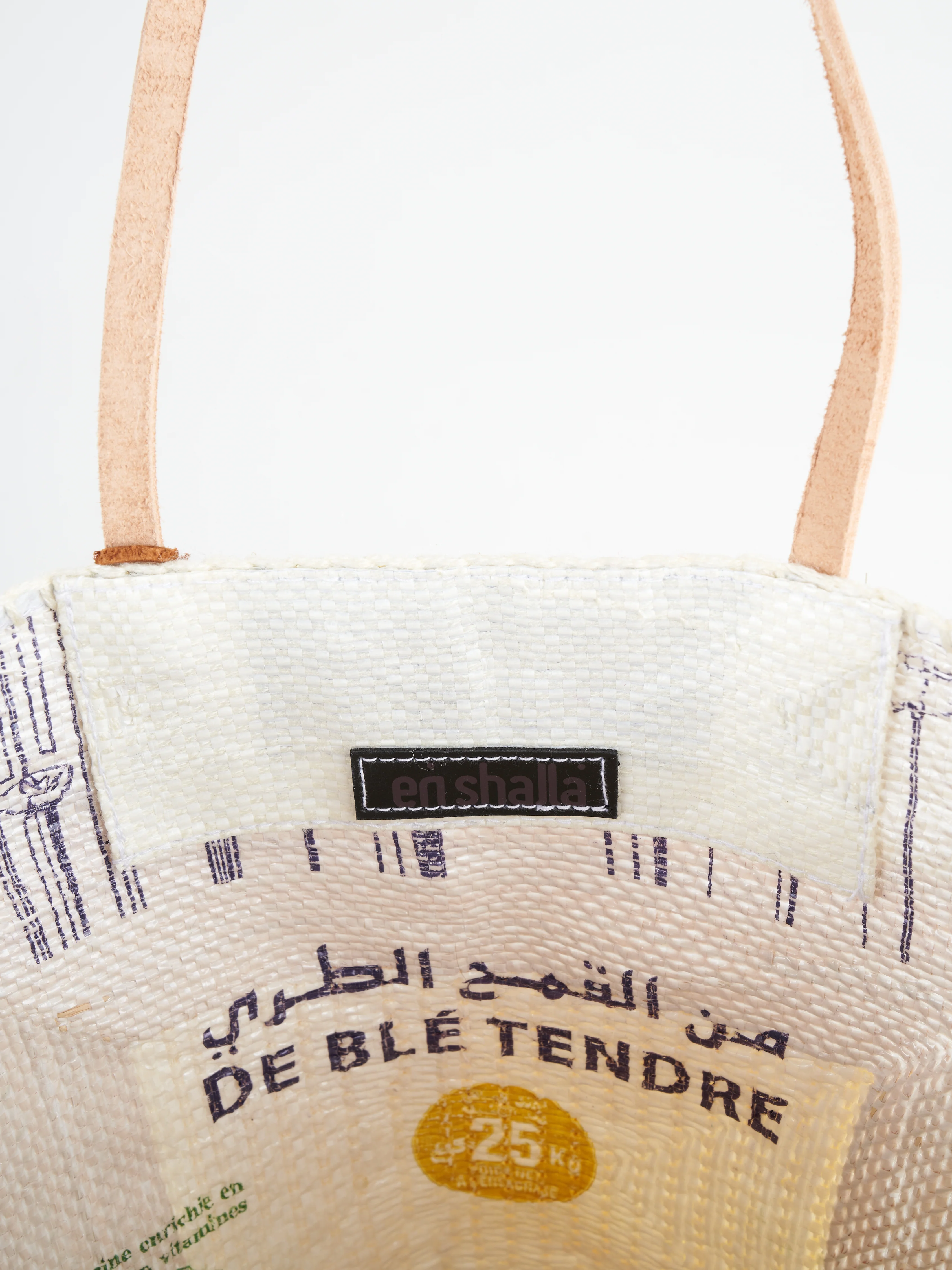 recycled bag - gold/nude - Image 5