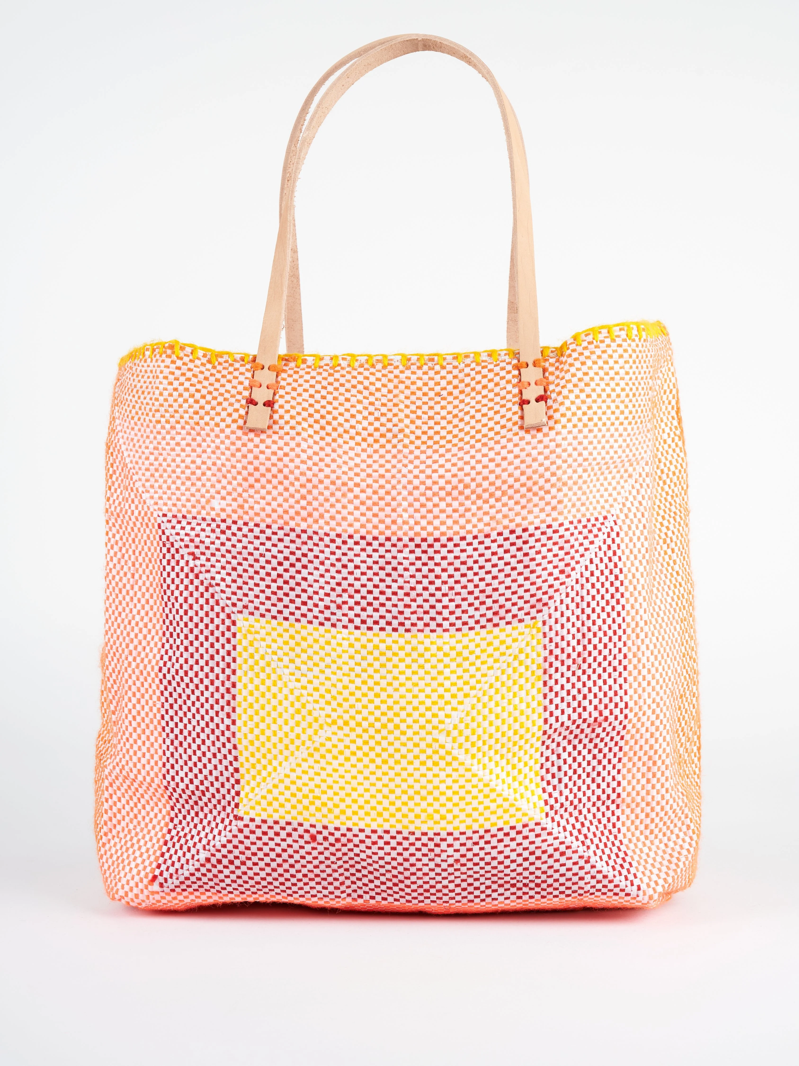 recycled bag - orange/pink - Image 2