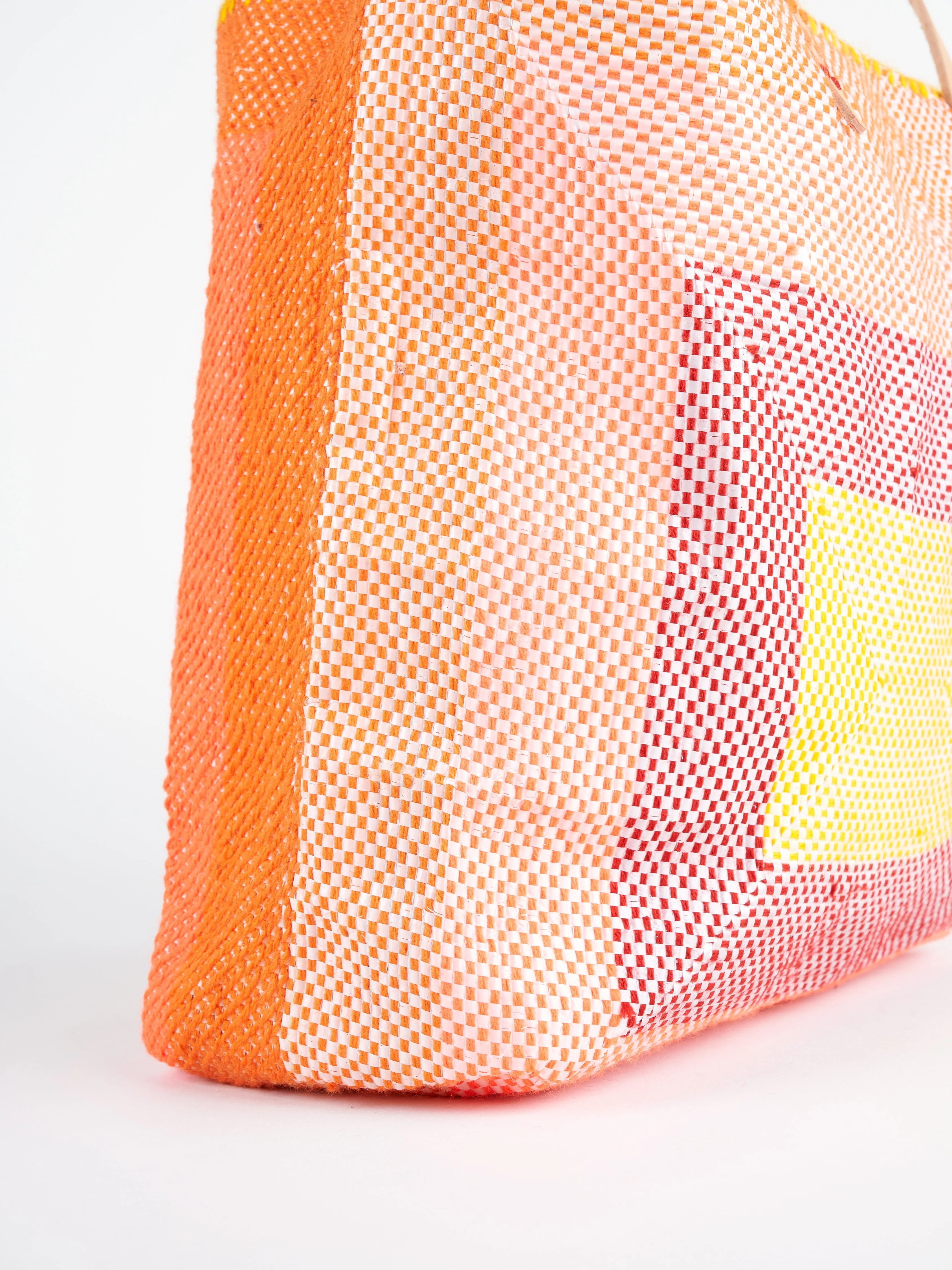 recycled bag - orange/pink - Image 3