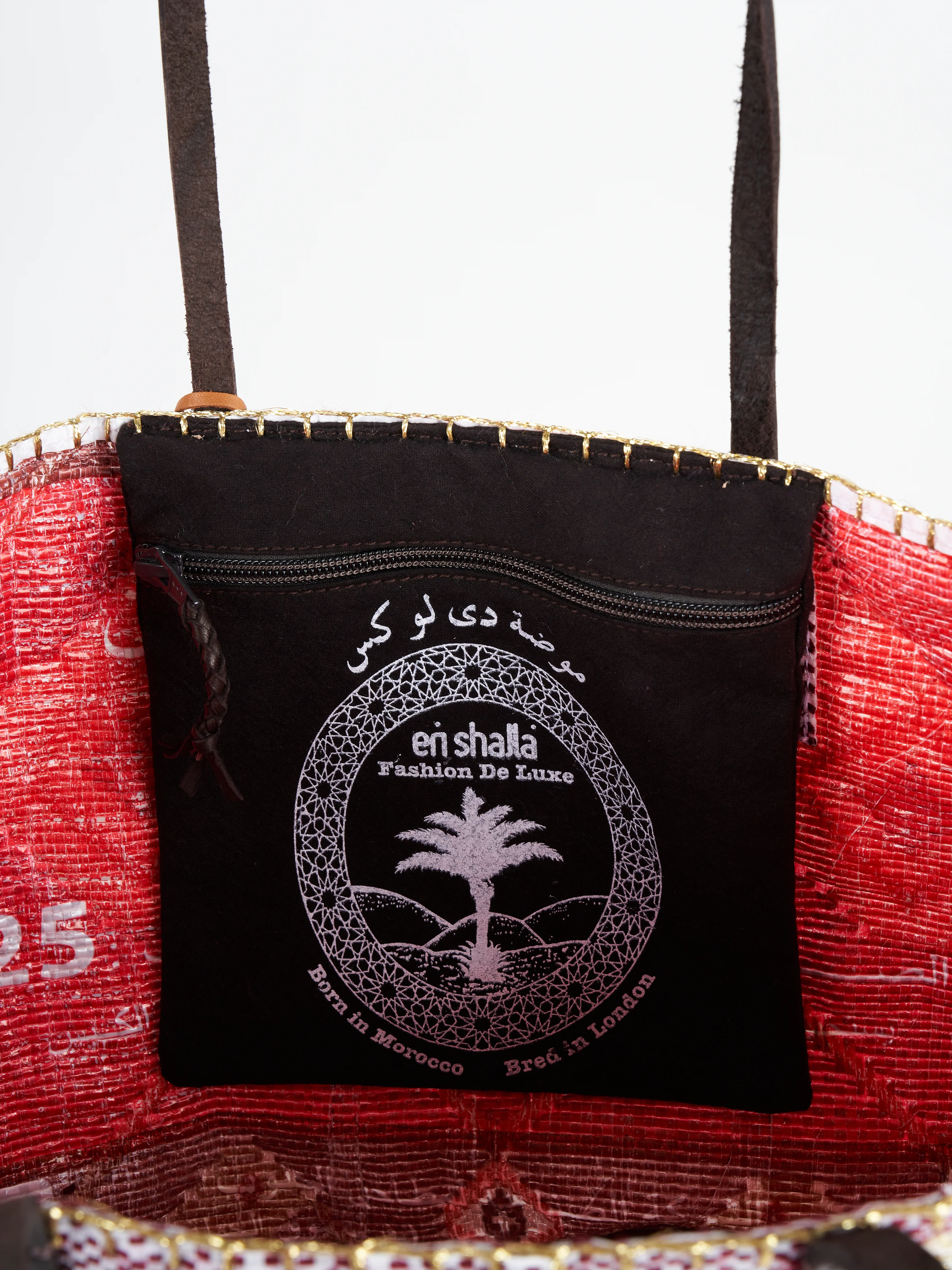 recycled bag - purple - Image 3