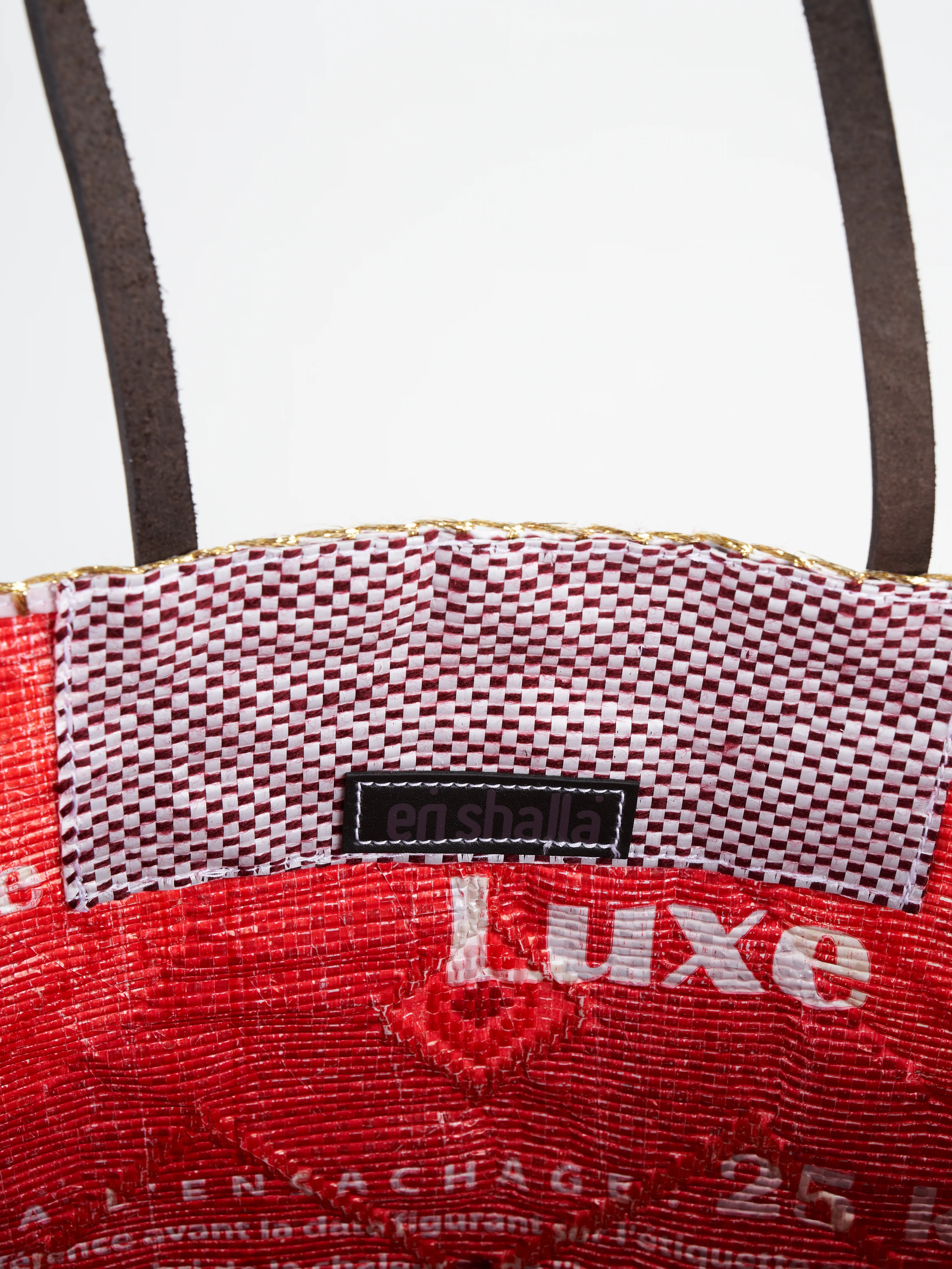 recycled bag - purple - Image 4