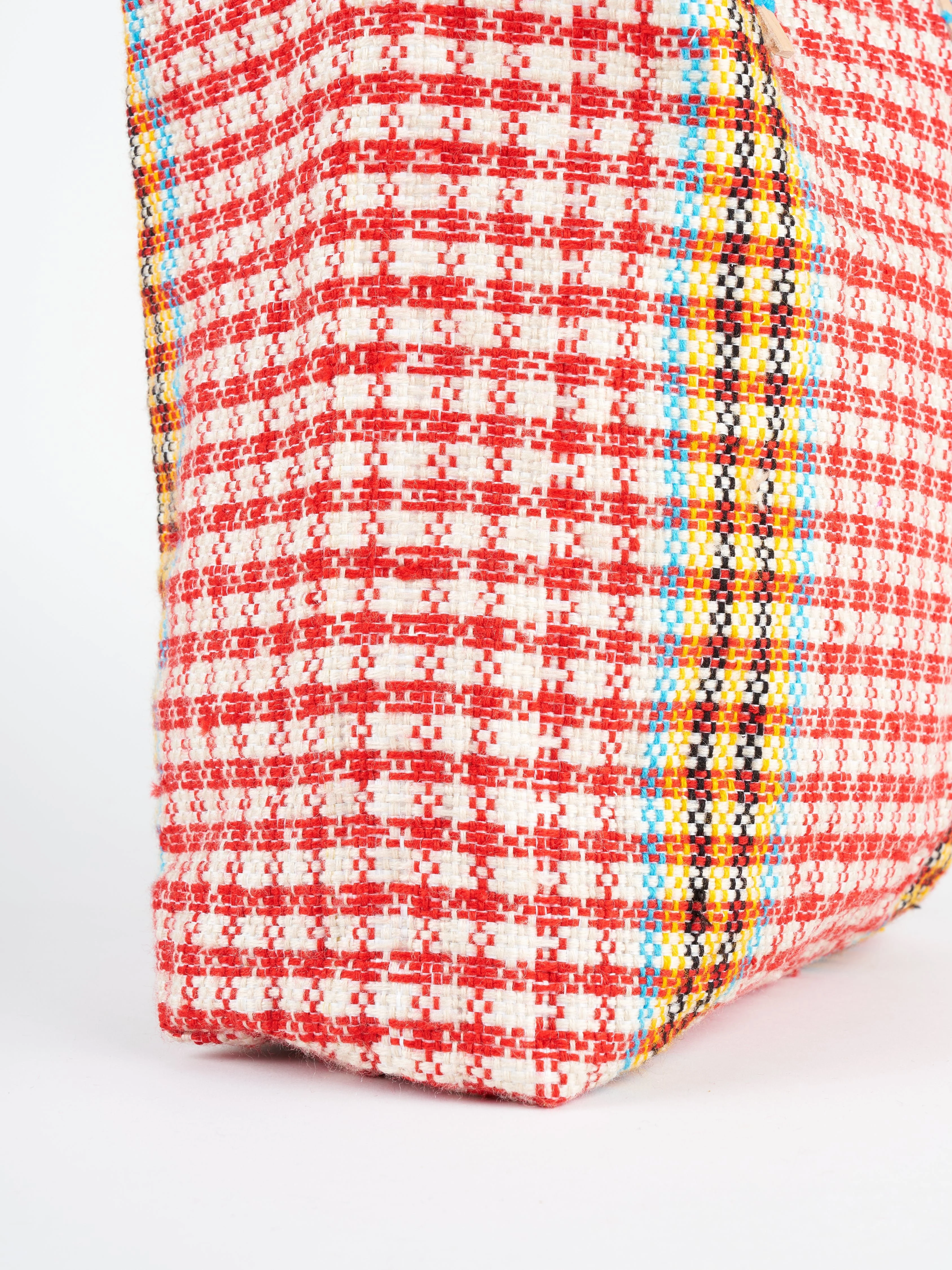 recycled bag - red checker - Image 3
